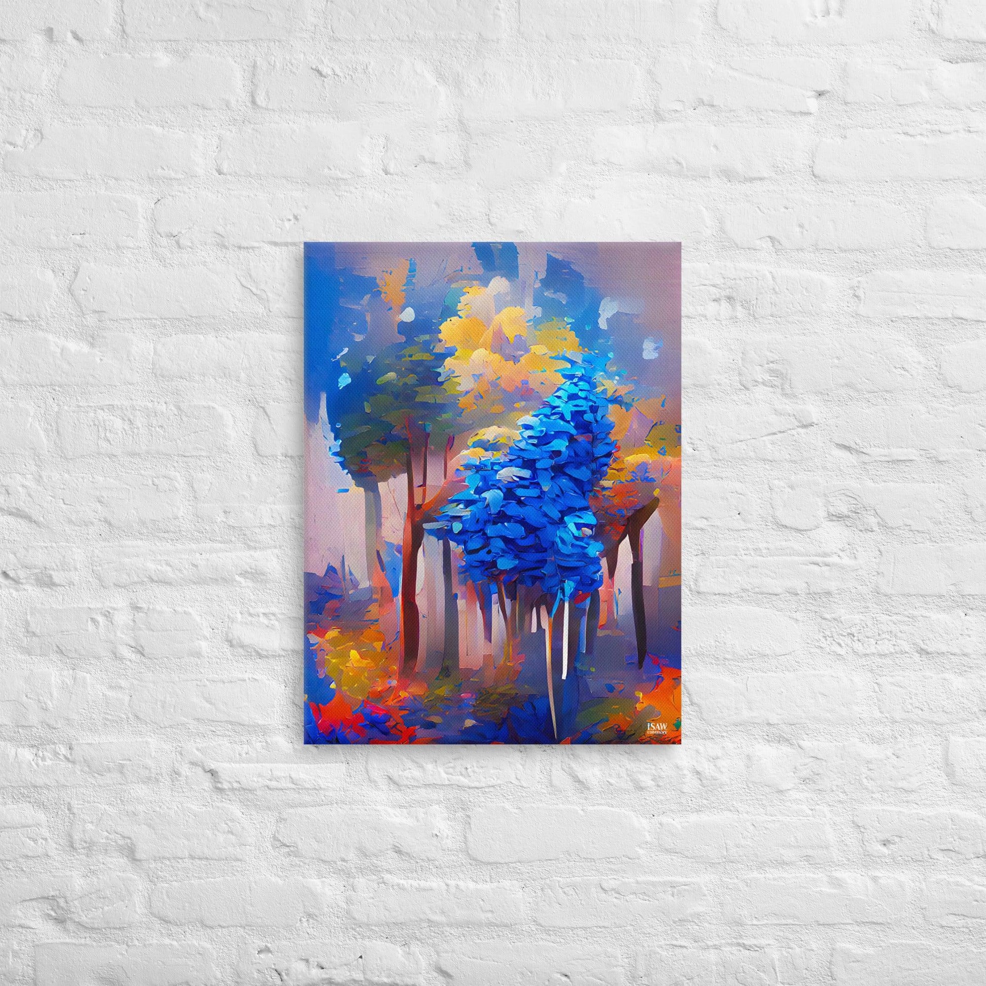 Blue Autumn - Canvas Print - iSAW Company