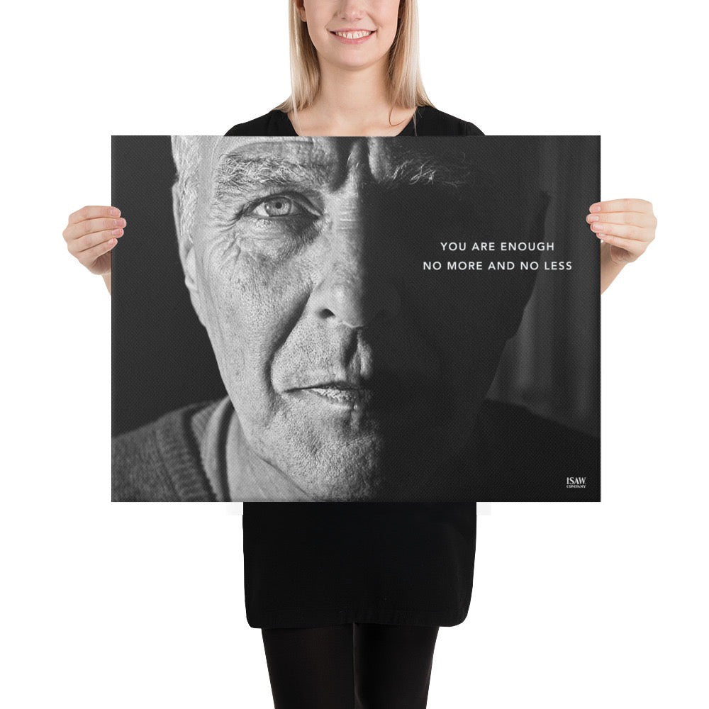 You Are Enough - Part 1 - Canvas Print - iSAW Company