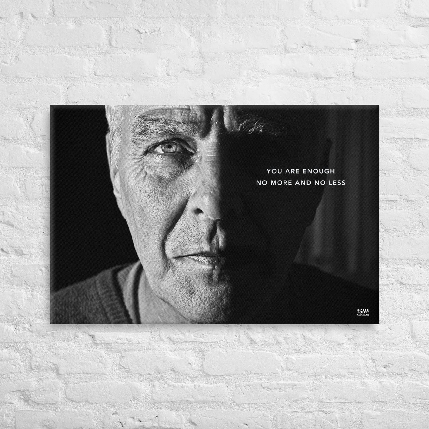 You Are Enough - Part 1 - Canvas Print - iSAW Company