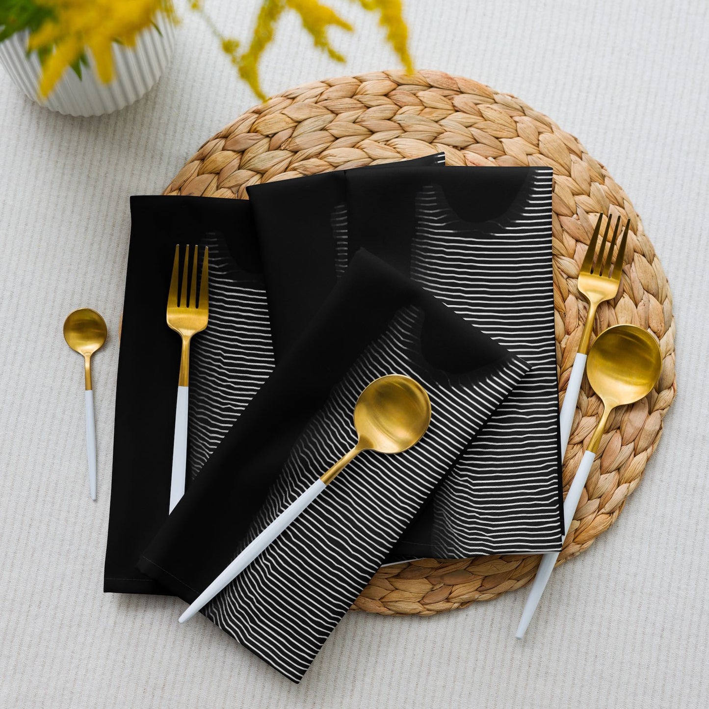 Shhh! - Cloth Napkin Set - iSAW Company - iSAW Company