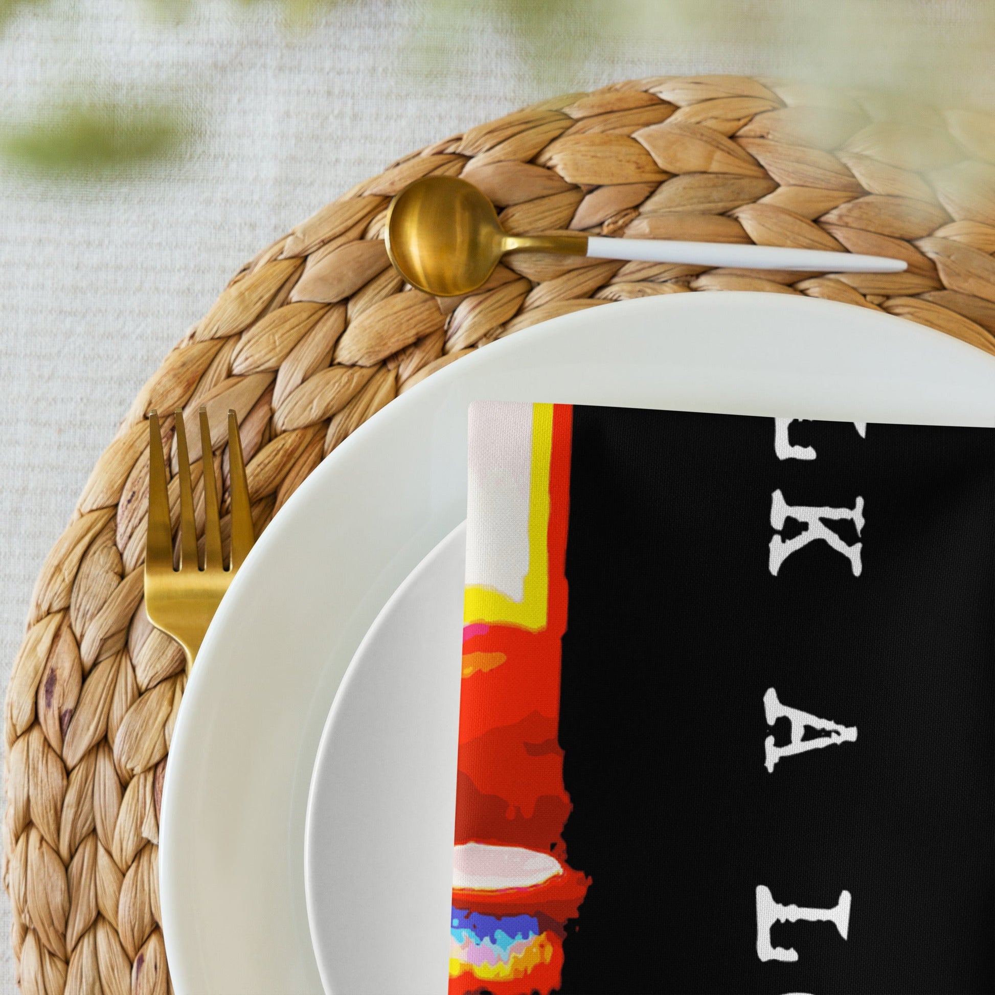 Miss Talk A Lot - Cloth Napkin Set - iSAW Company