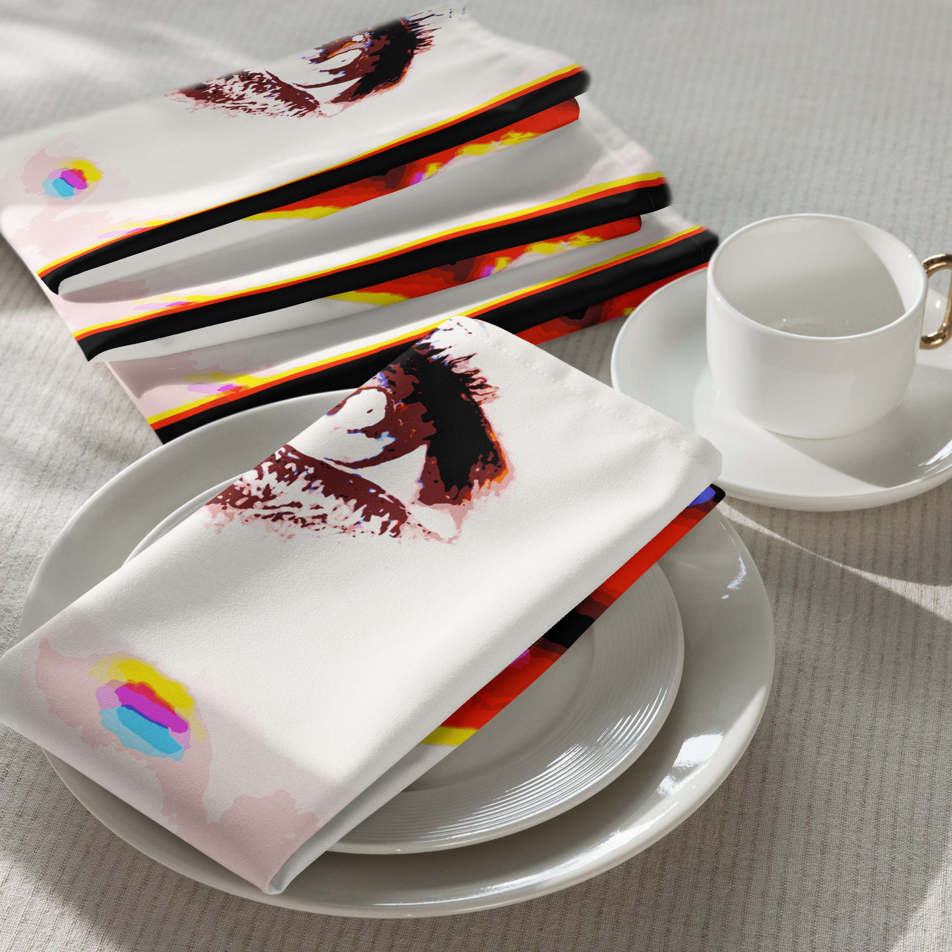 Miss Talk A Lot - Cloth Napkin Set - iSAW Company