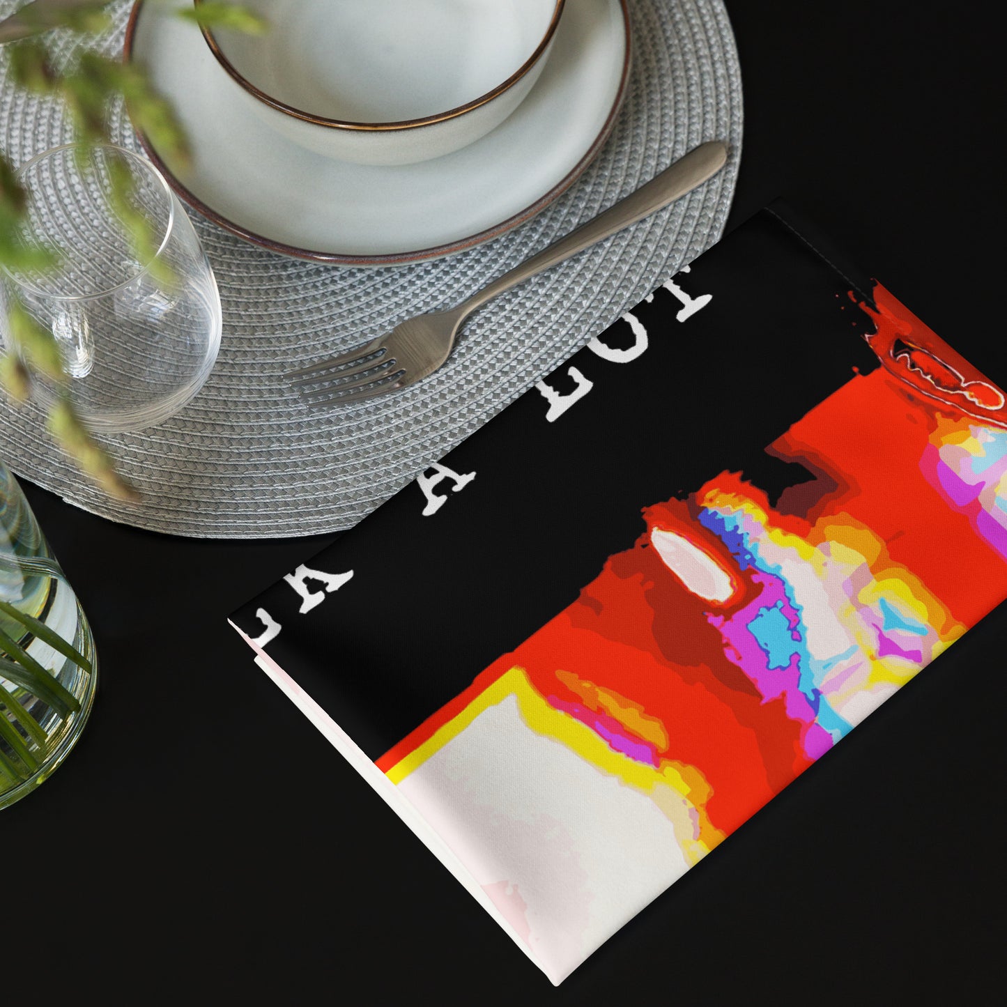 Miss Talk A Lot - Cloth Napkin Set - iSAW Company