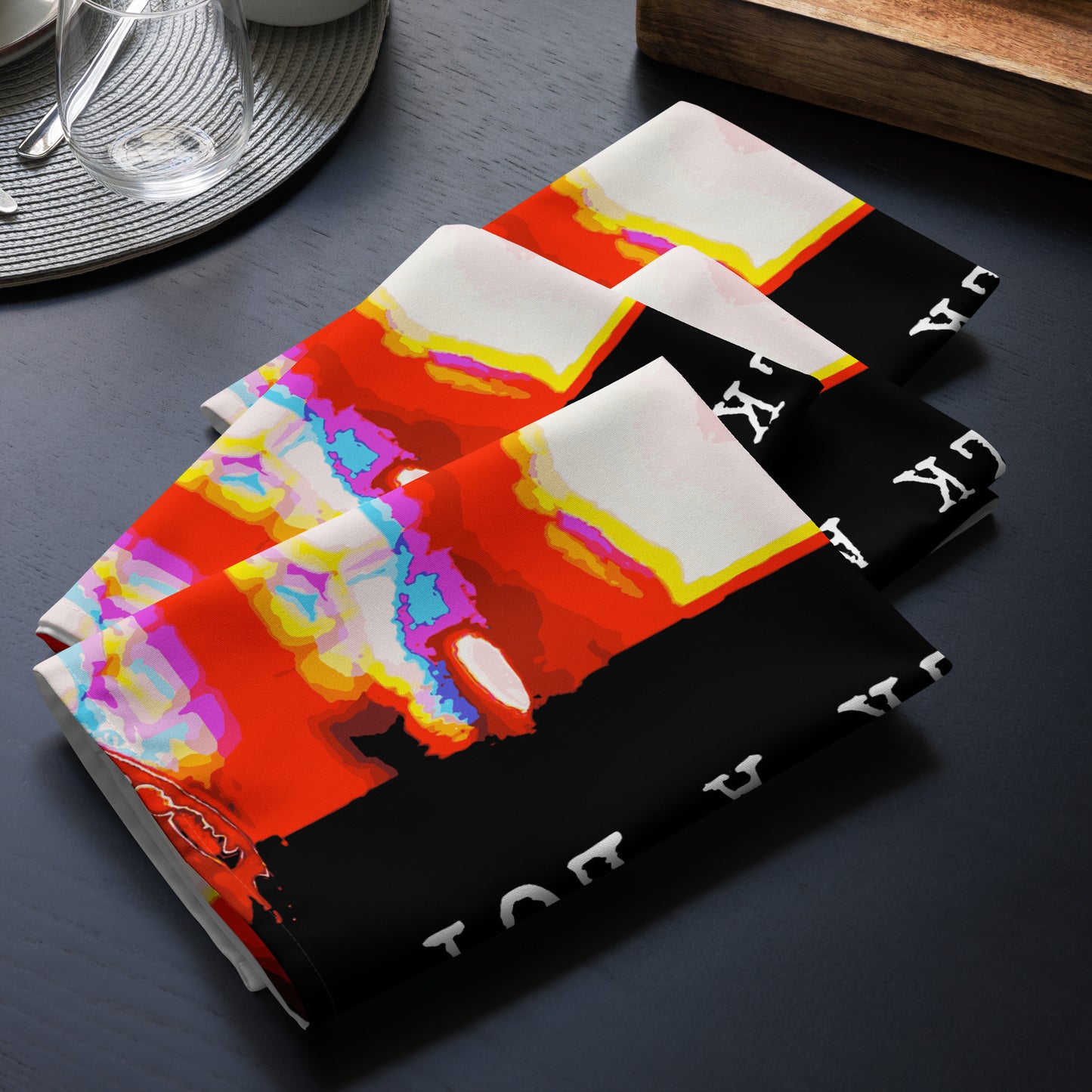 Miss Talk A Lot - Cloth Napkin Set - iSAW Company