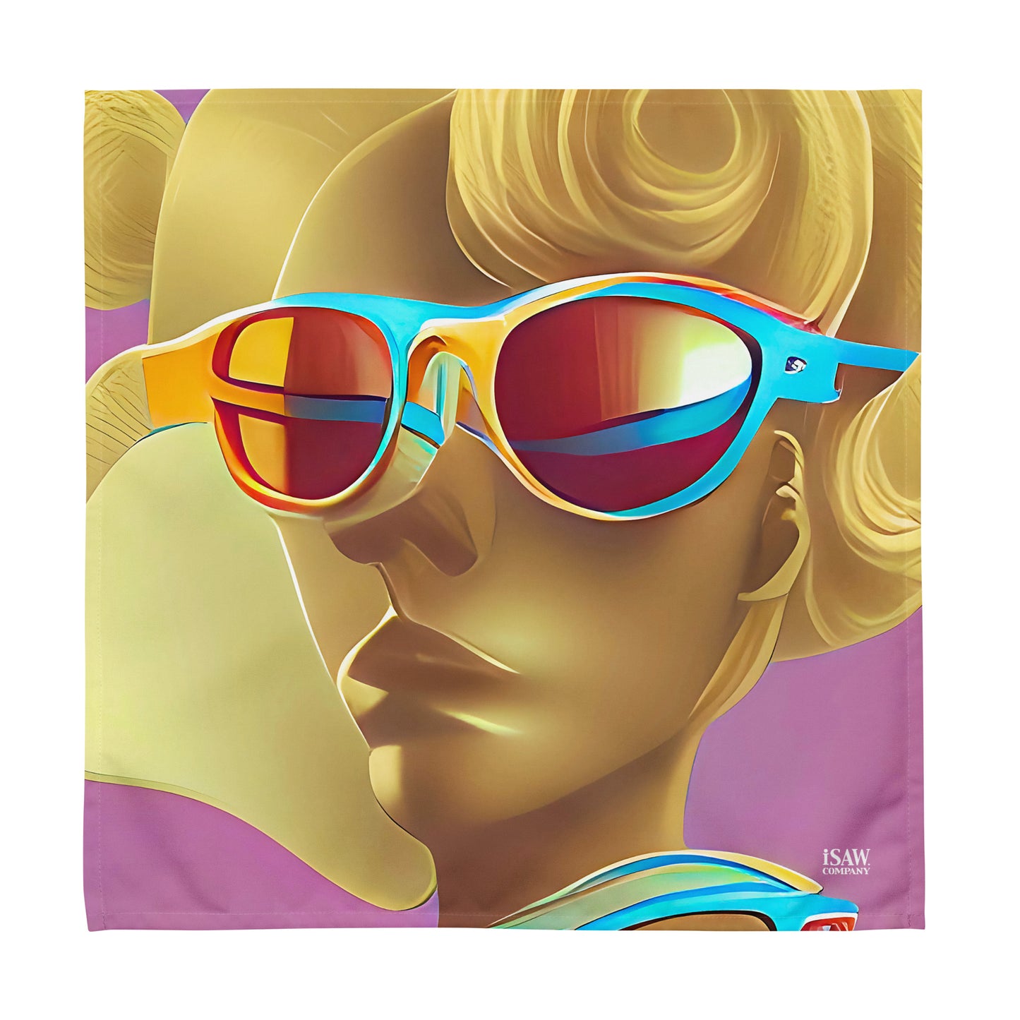 Retro Cool Pink - Cloth Napkin Set - iSAW Company