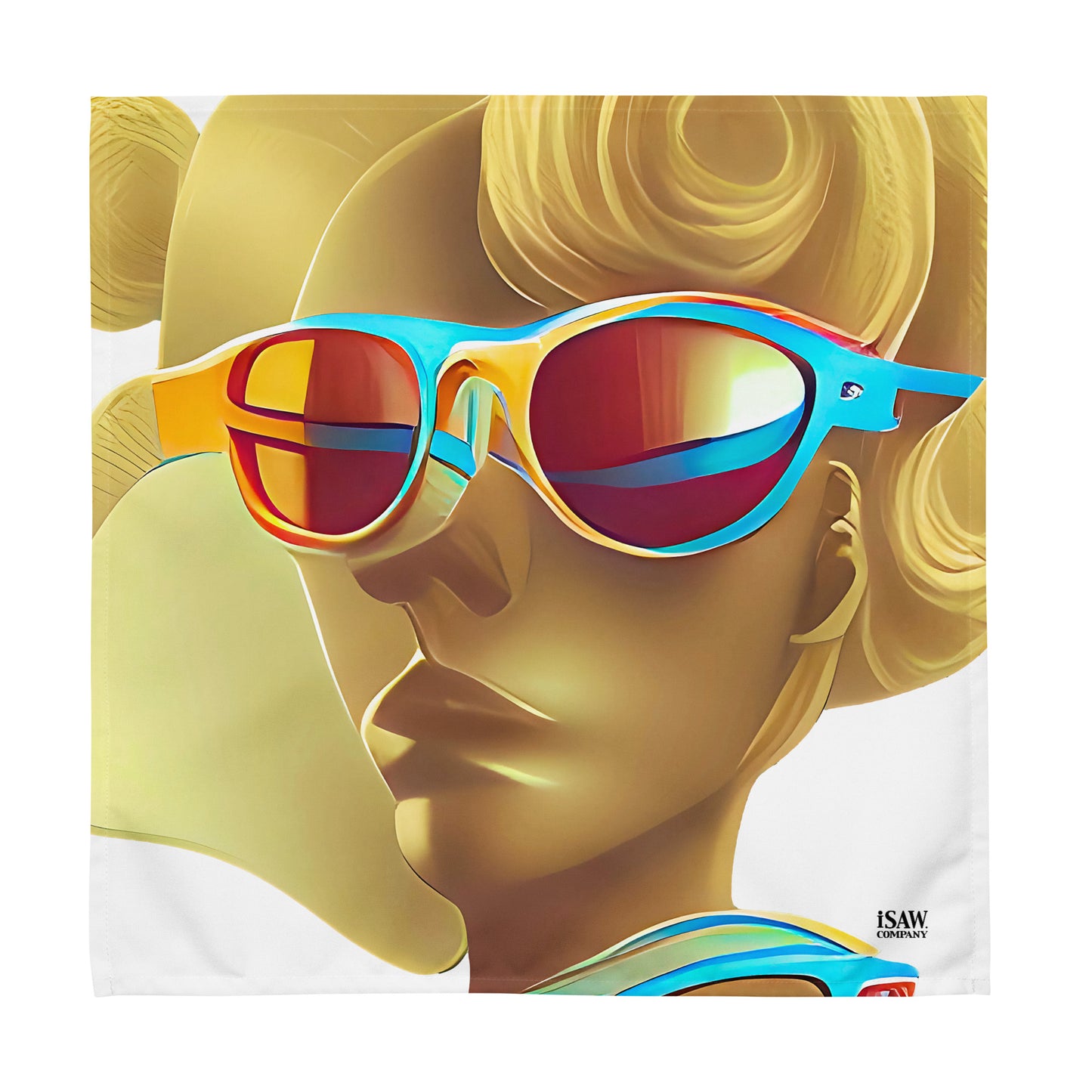 Retro Cool White - Cloth Napkin Set - iSAW Company