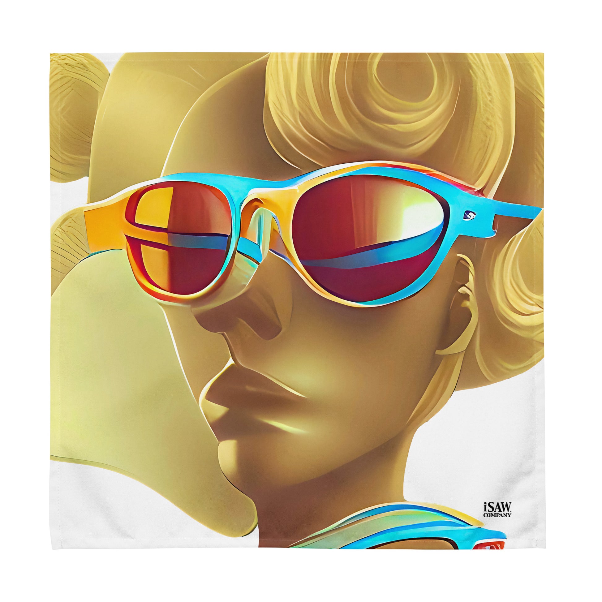 Retro Cool White - Cloth Napkin Set - iSAW Company