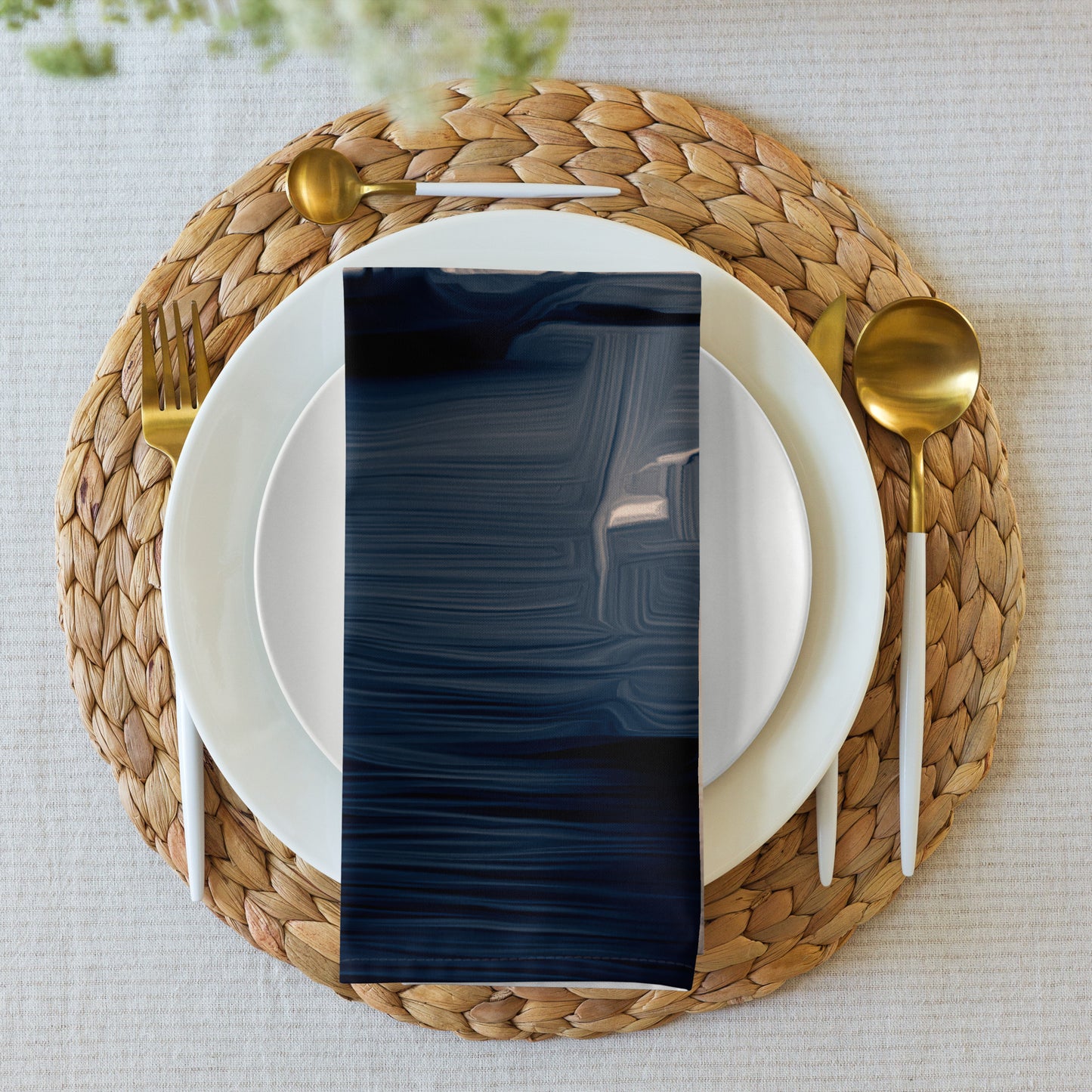 The Sleeping Yachts (at Sunrise) - Cloth Napkin Set - iSAW Company