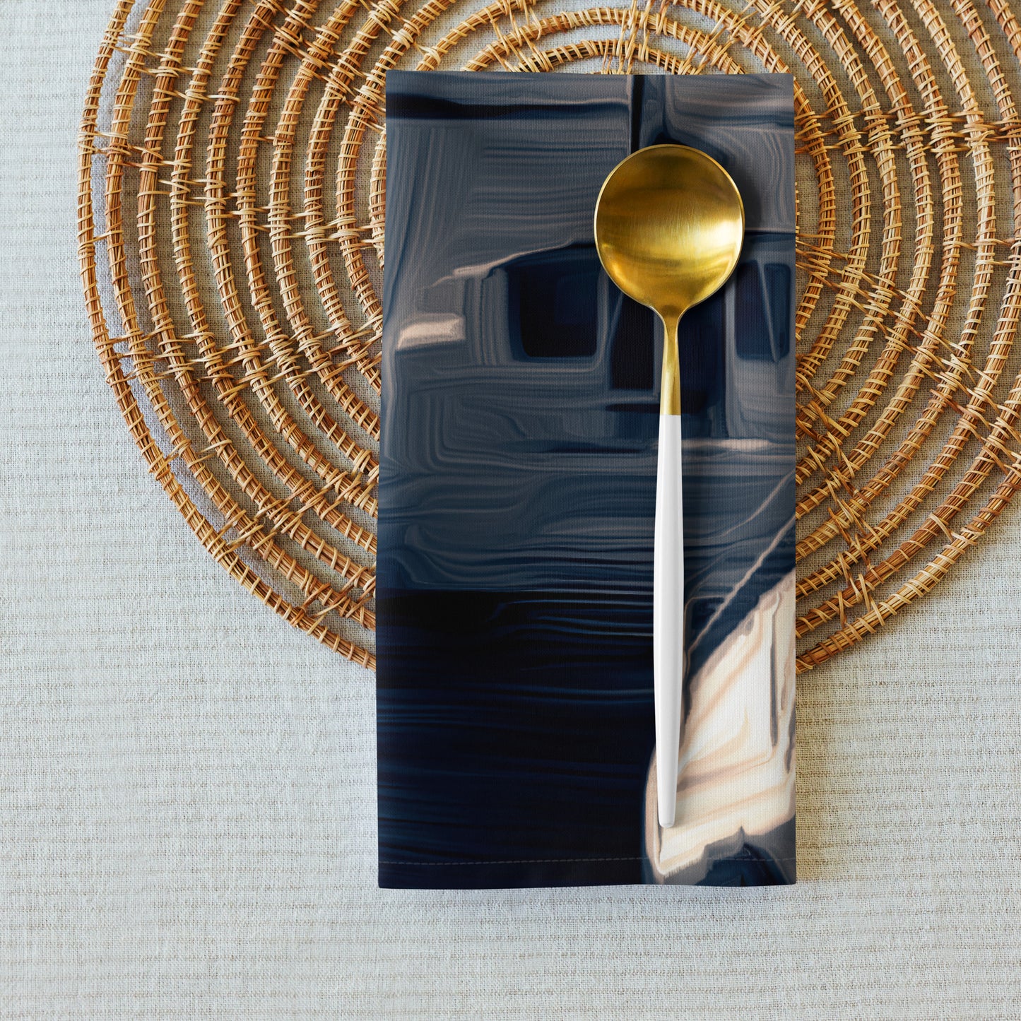 The Sleeping Yachts (at Sunrise) - Cloth Napkin Set - iSAW Company