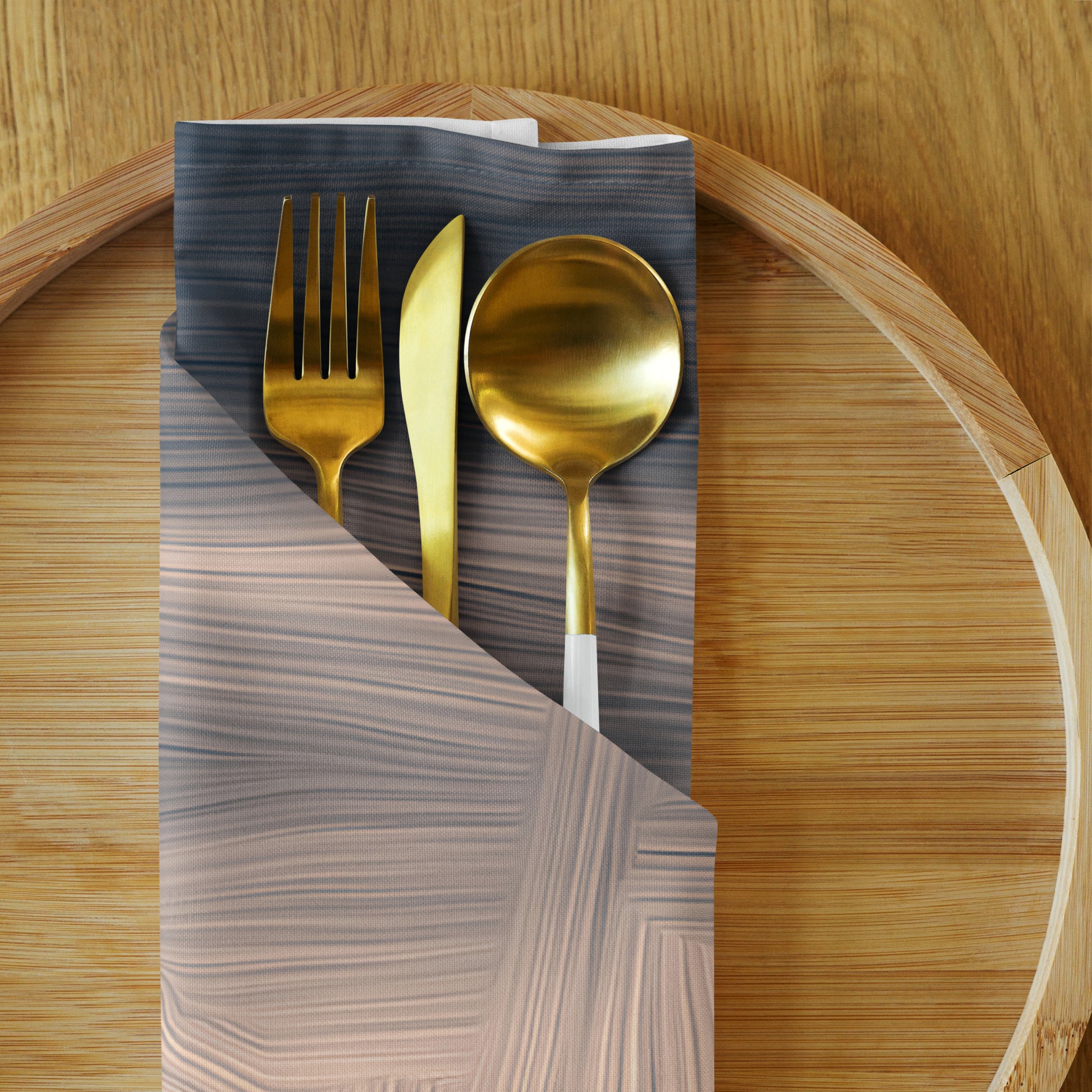 The Sleeping Yachts (at Sunrise) - Cloth Napkin Set - iSAW Company