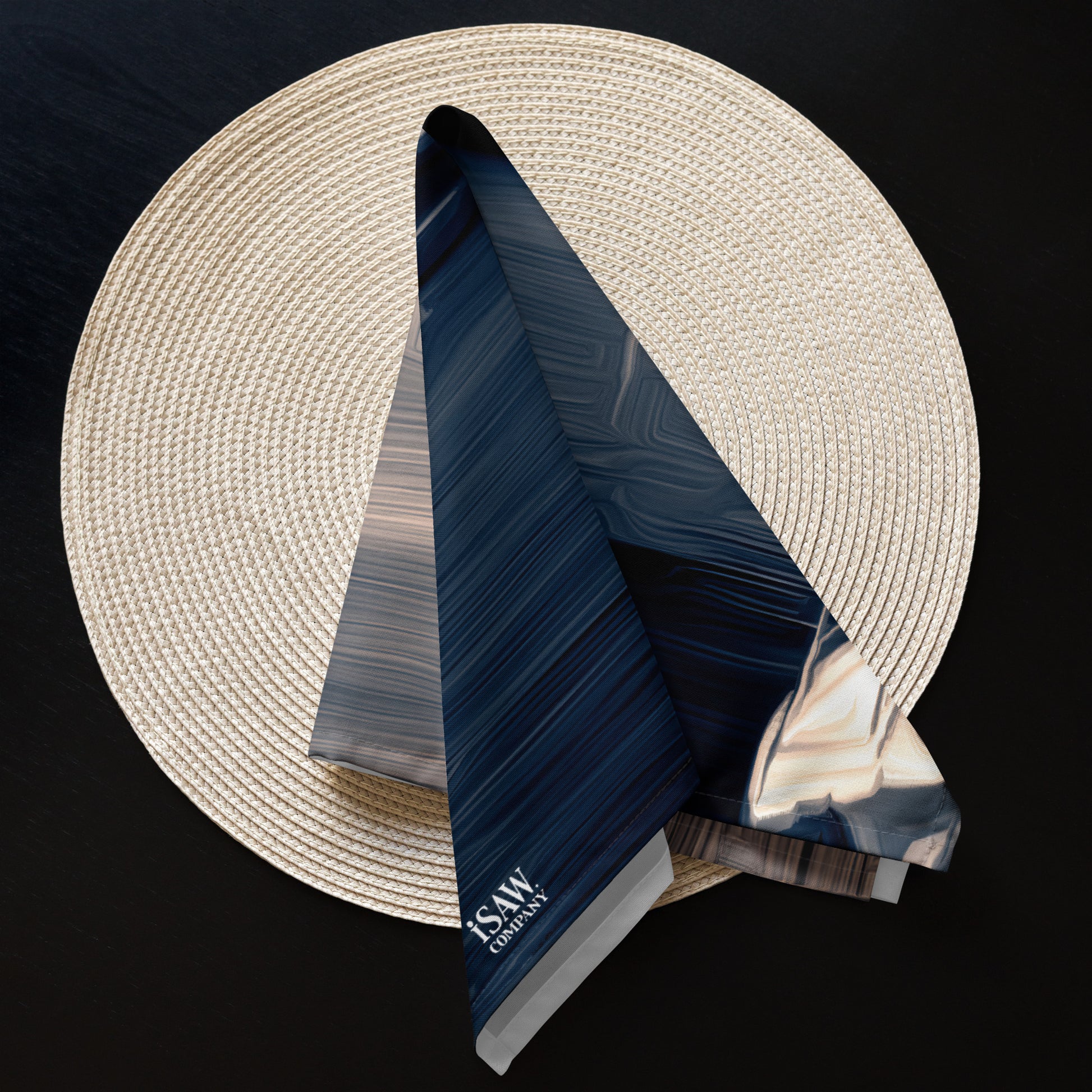 The Sleeping Yachts (at Sunrise) - Cloth Napkin Set - iSAW Company