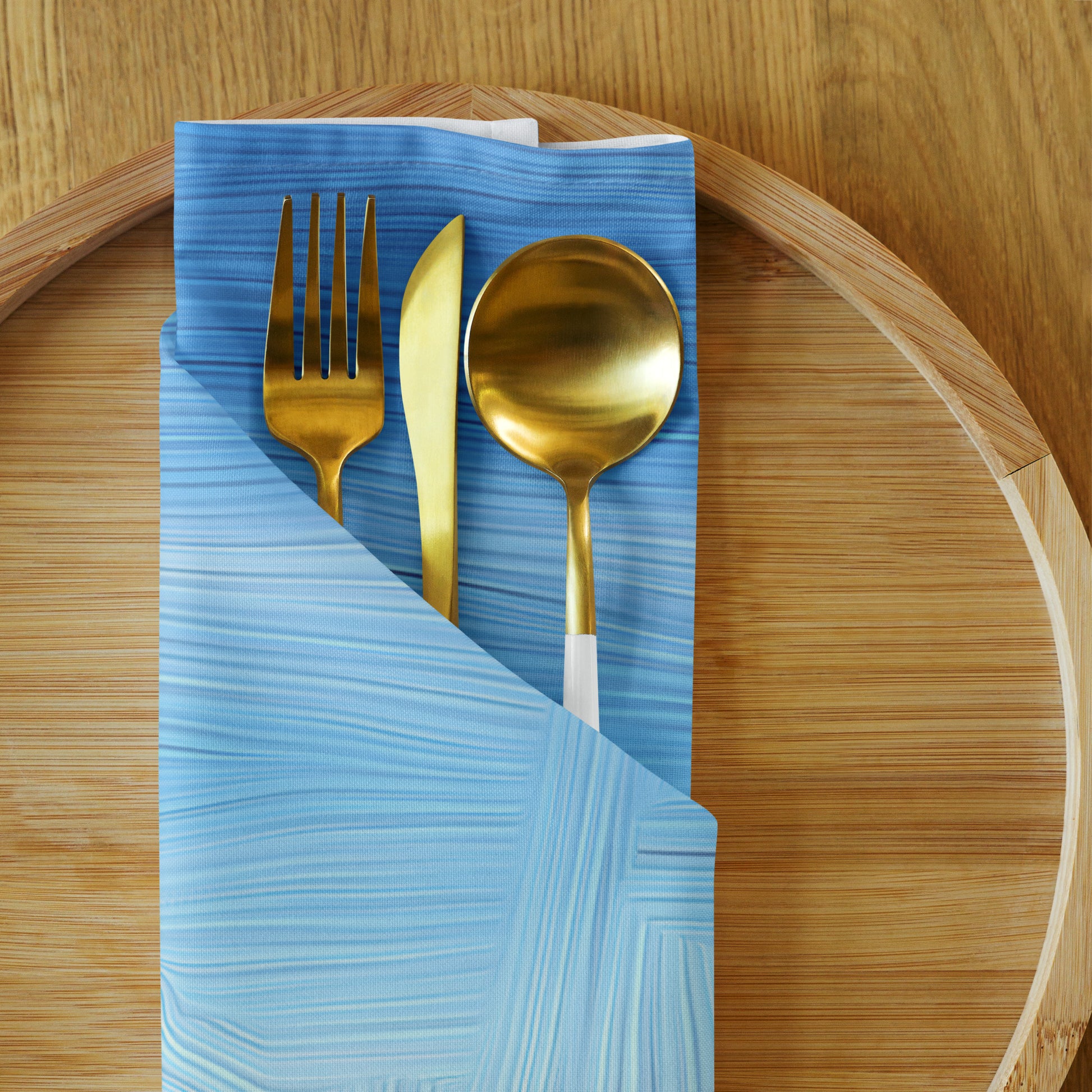 The Sleeping Yachts (at Morning) - Cloth Napkin Set - iSAW Company