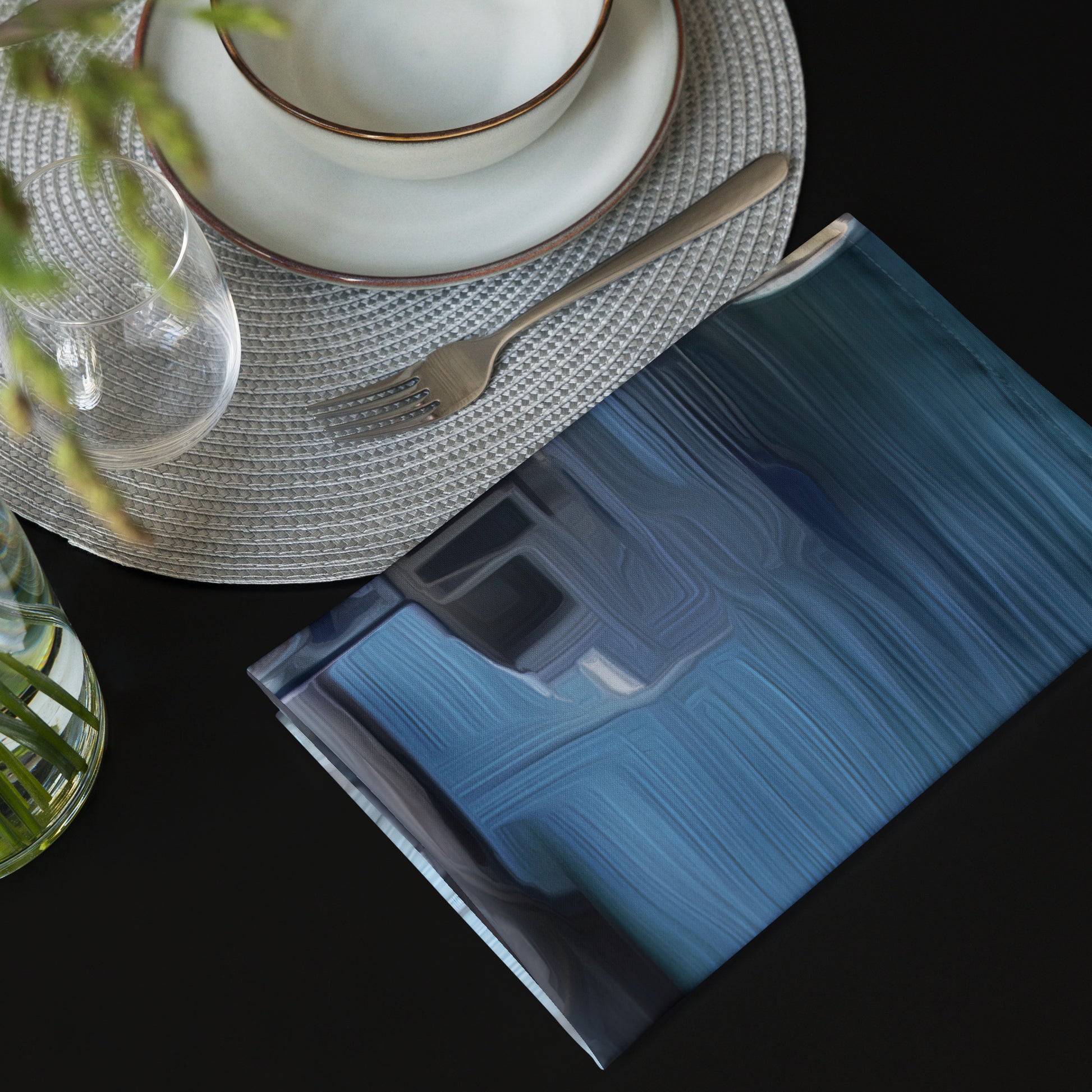 The Sleeping Yachts (at Morning) - Cloth Napkin Set - iSAW Company