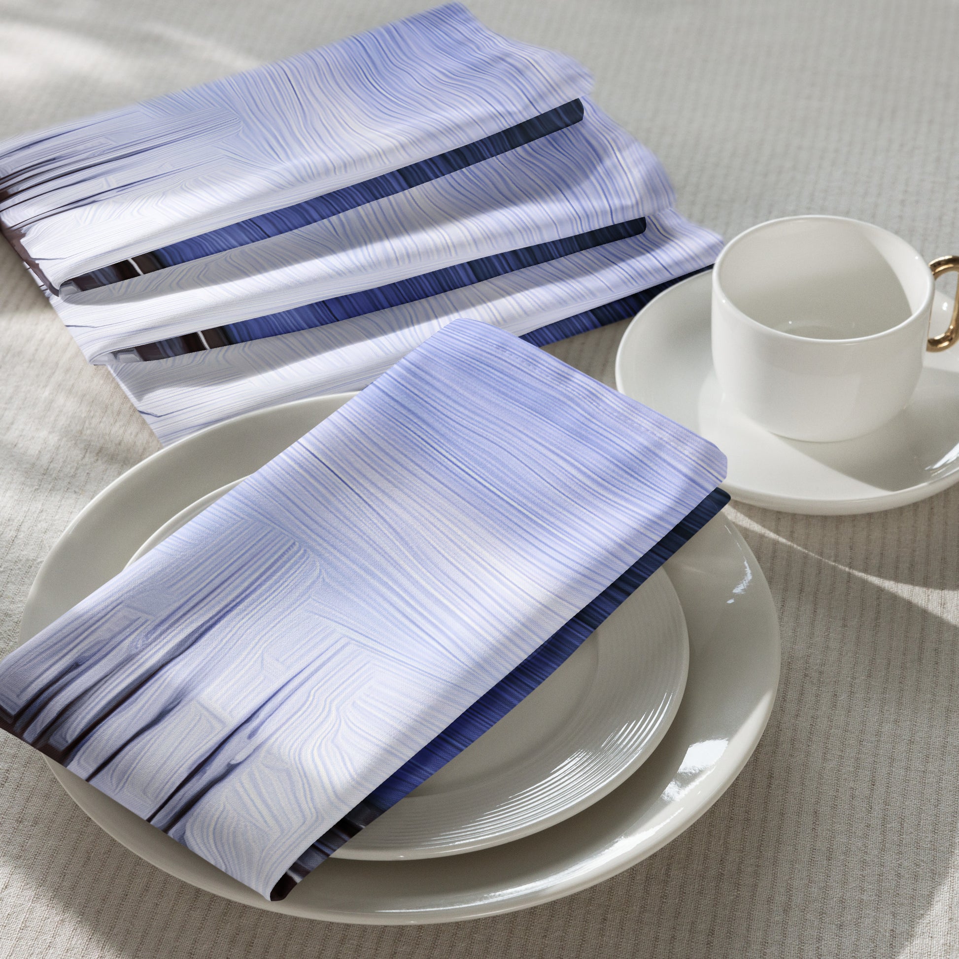 The Sleeping Yachts (at Afternoon) - Cloth Napkin Set - iSAW Company