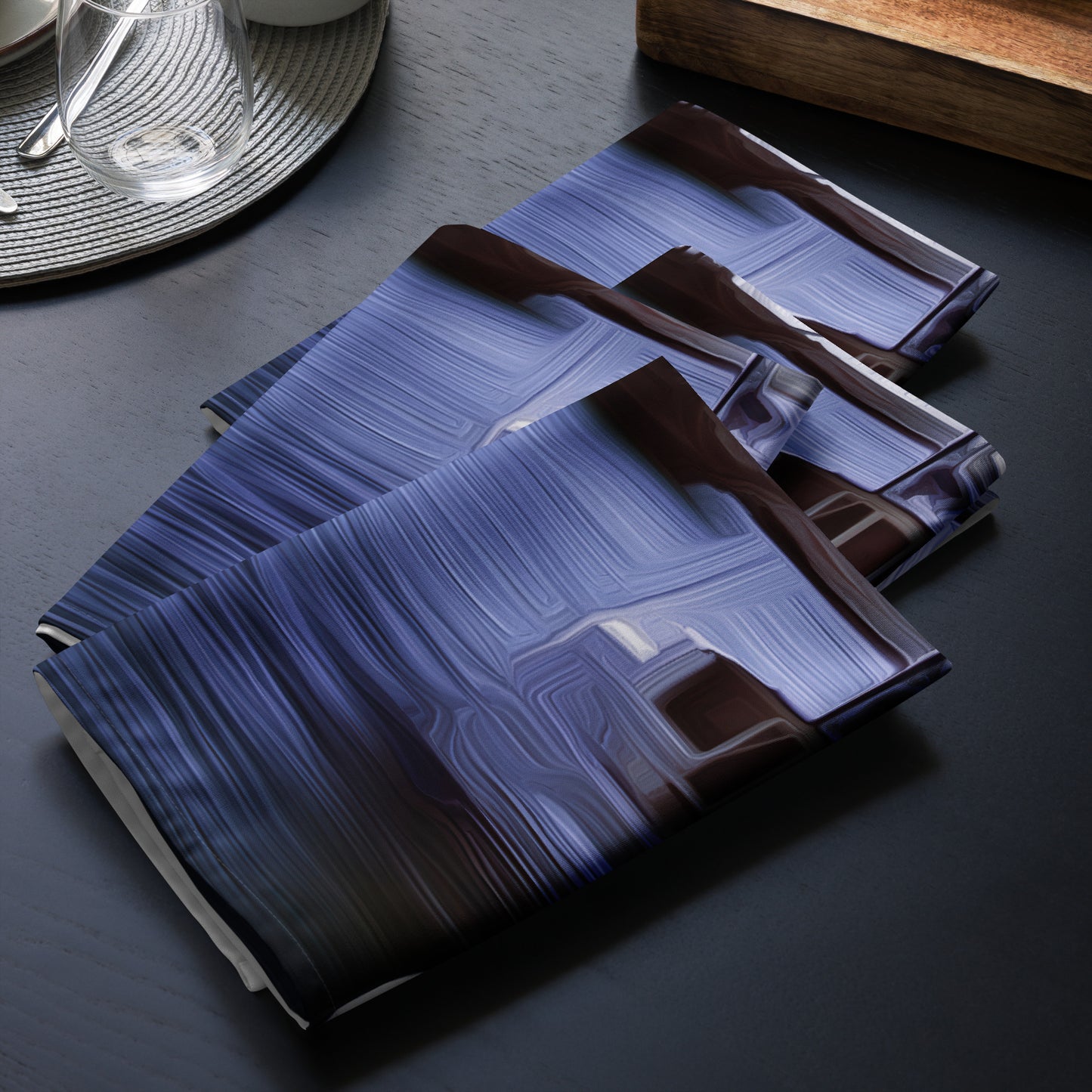 The Sleeping Yachts (at Afternoon) - Cloth Napkin Set - iSAW Company