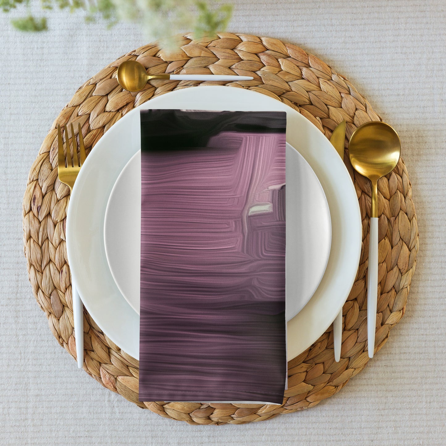 The Sleeping Yachts (at Evening) - Cloth Napkin Set - iSAW Company