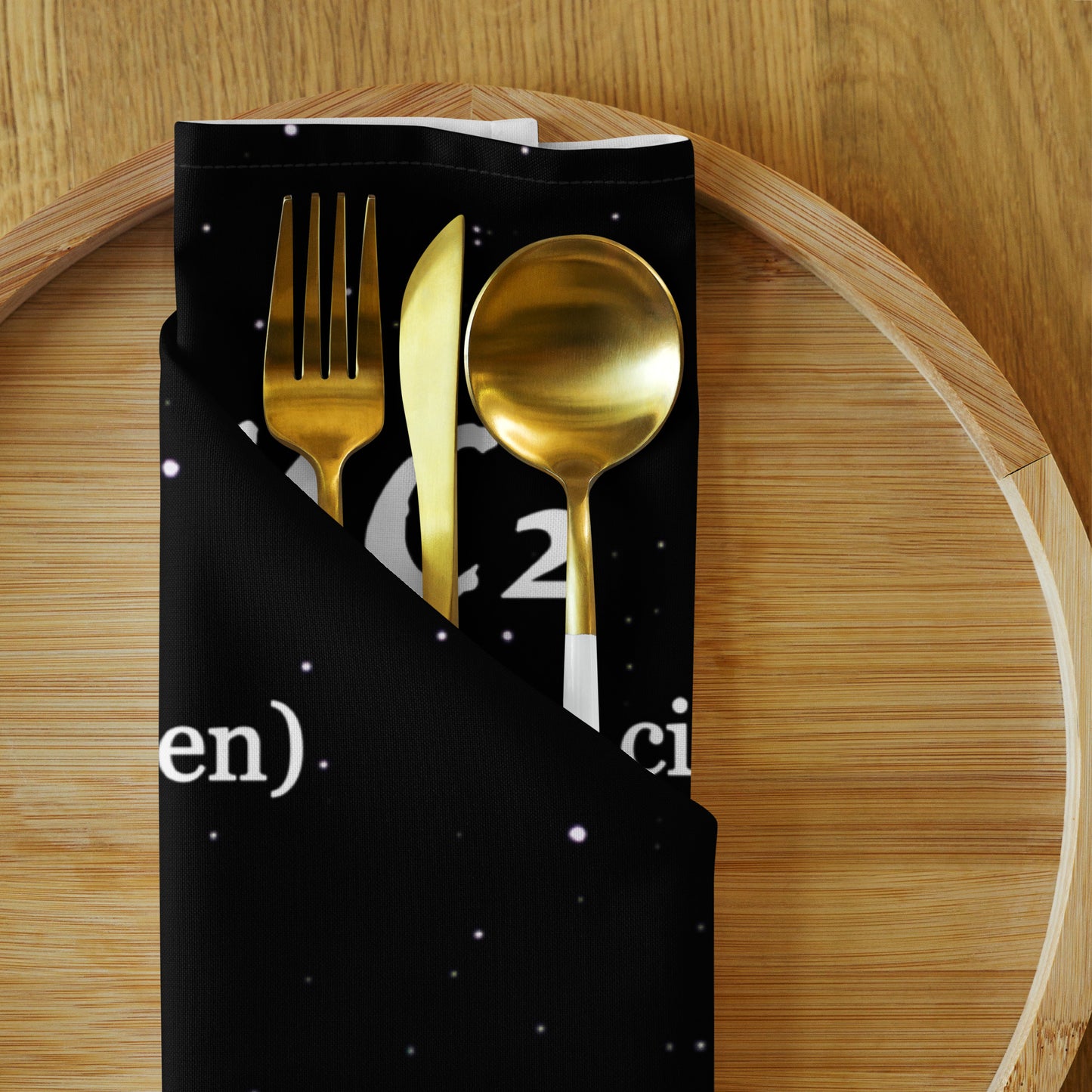 E=MC2 - Cloth Napkin Set - iSAW Company