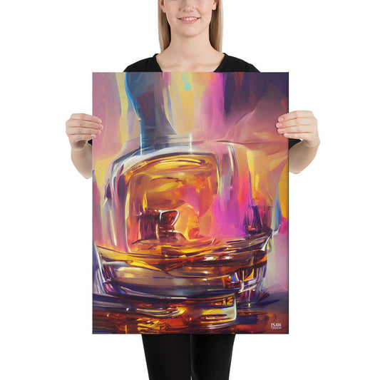 Double Whisky - Canvas Print - iSAW Company