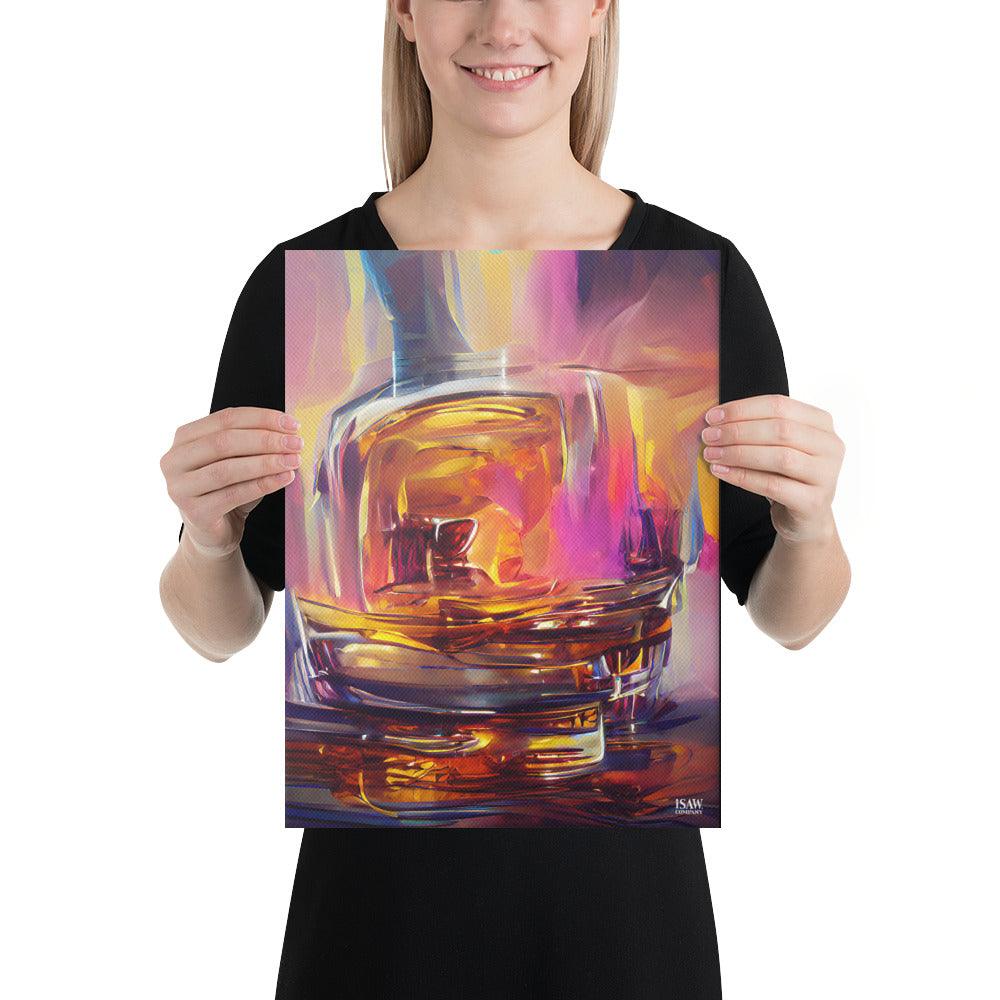 Double Whisky - Canvas Print - iSAW Company