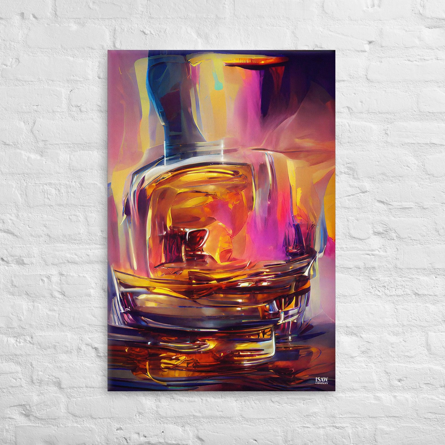 Double Whisky - Canvas Print - iSAW Company