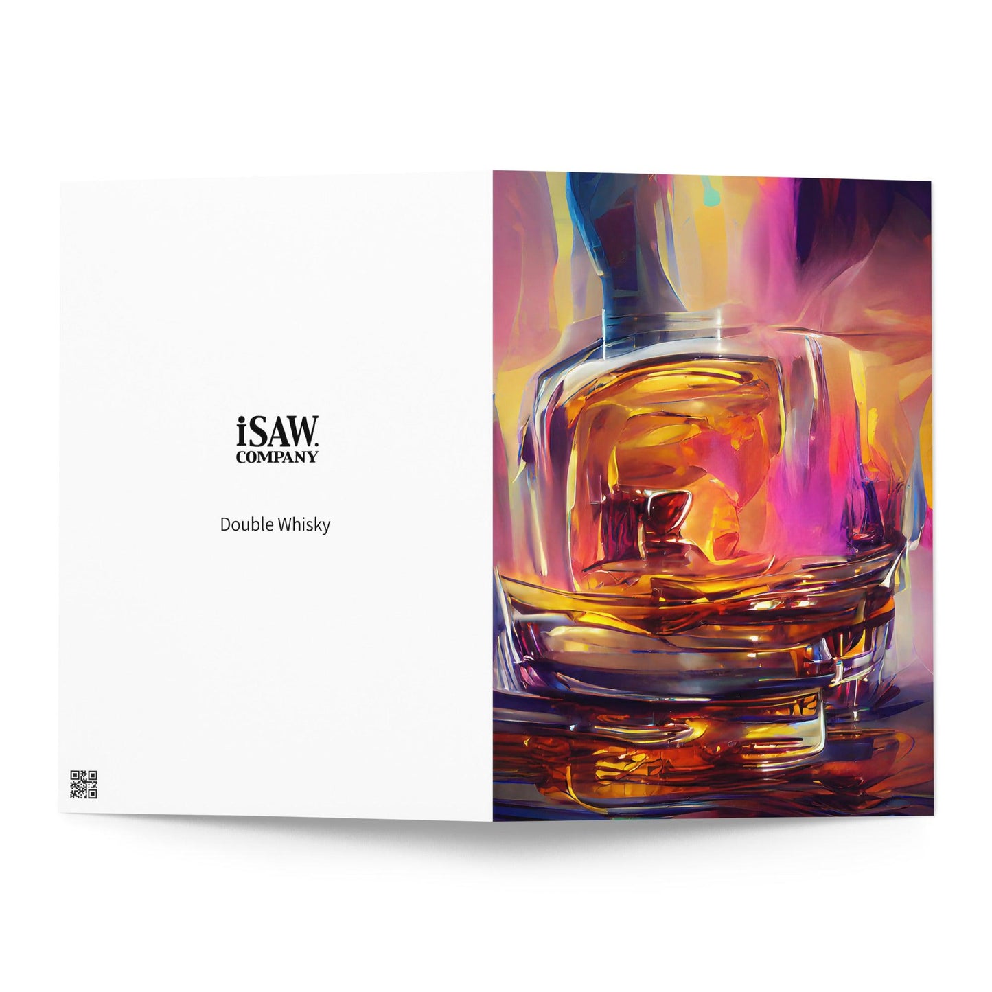 Double Whisky - Note Card - iSAW Company