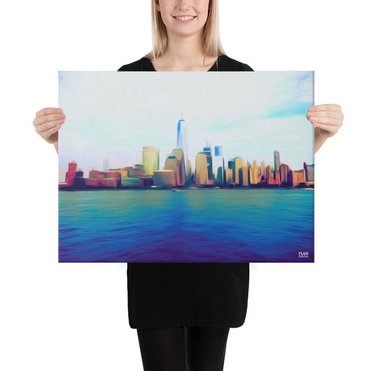 Downtown Manhattan - Canvas Print - iSAW Company