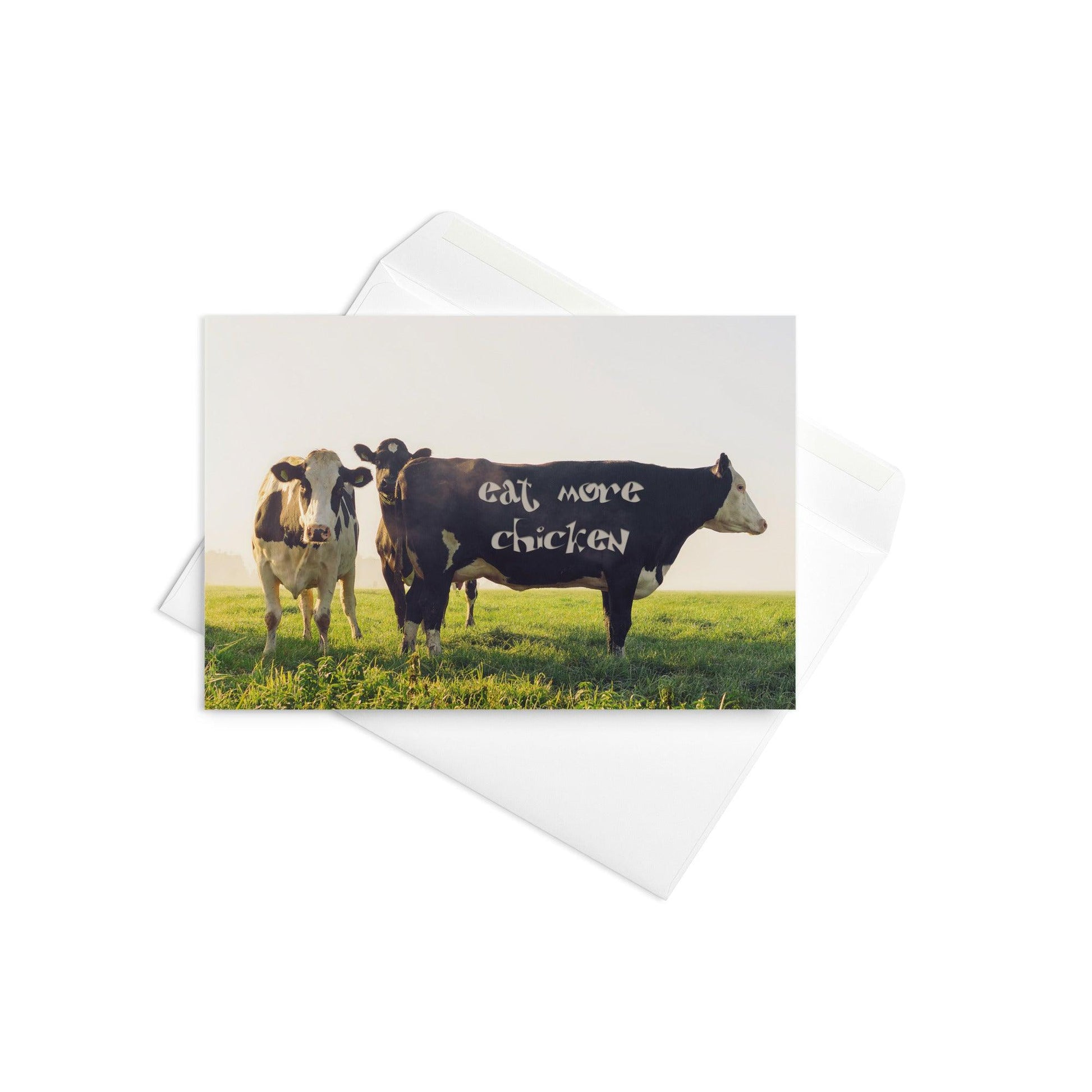 Eat More Chicken - Note Card - iSAW Company