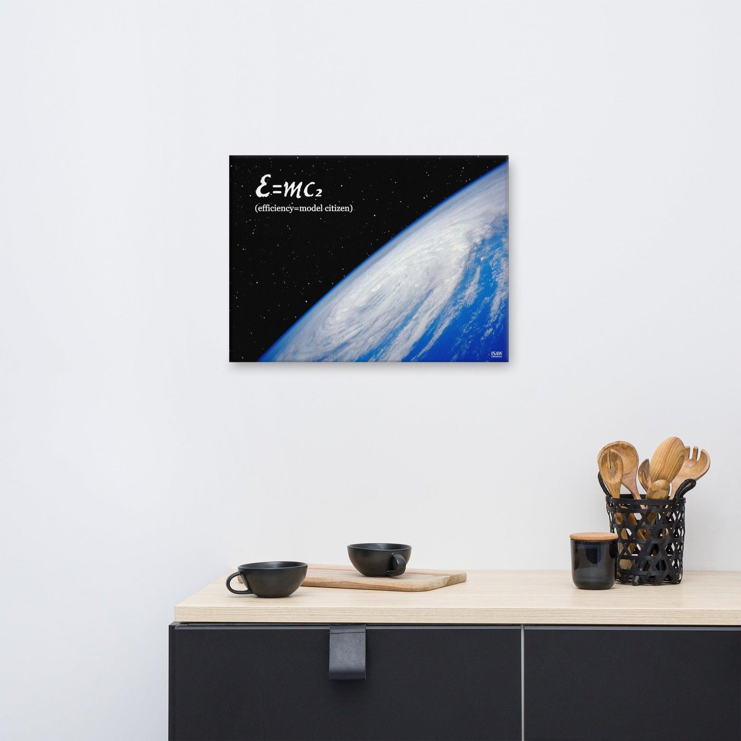 E=MC2 - Canvas Print - iSAW Company