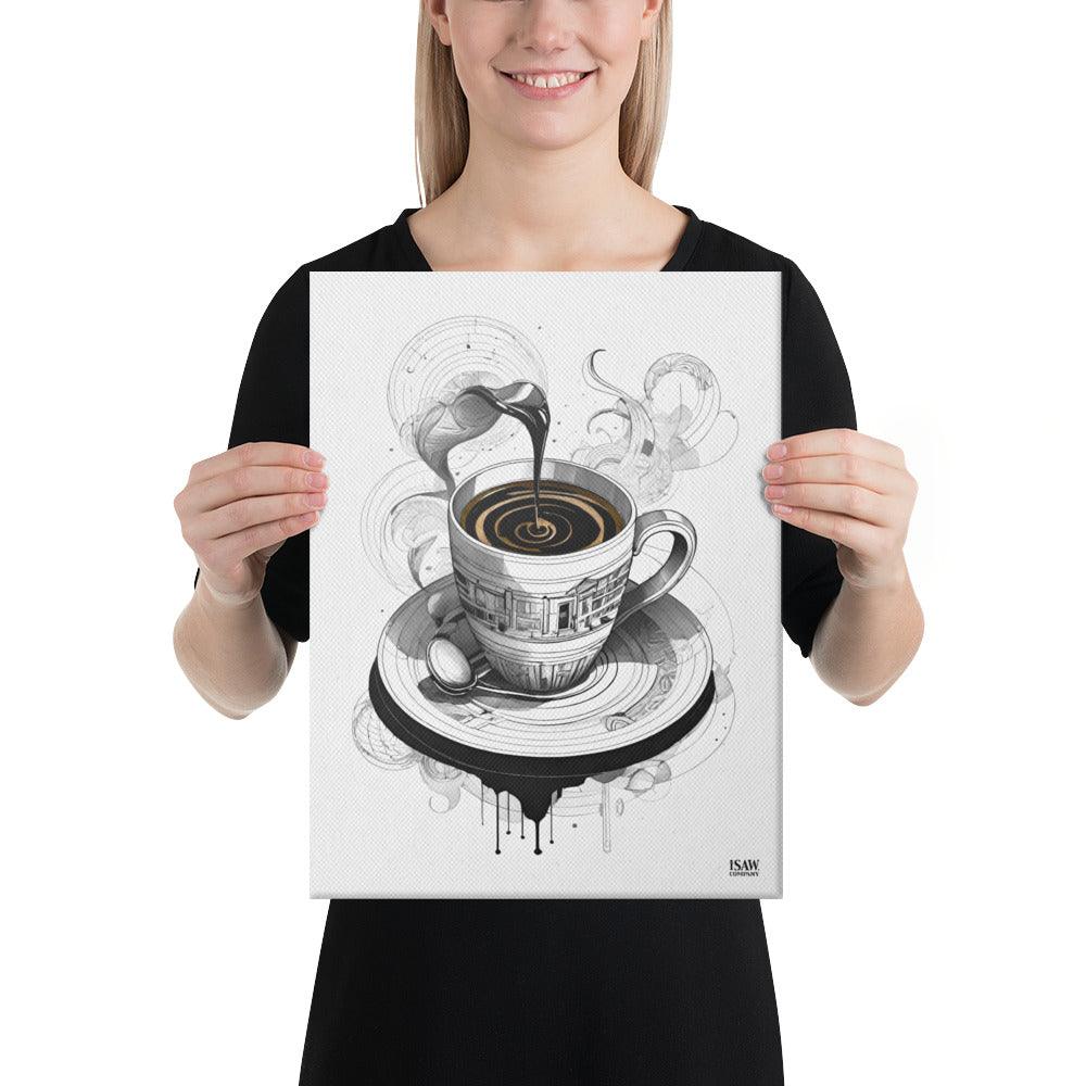 European Coffee - Canvas Print - iSAW Company