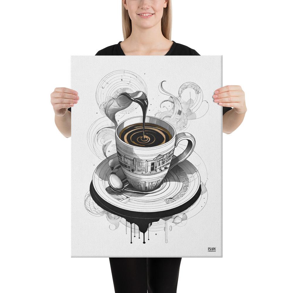 European Coffee - Canvas Print - iSAW Company