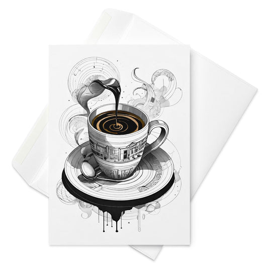 European Coffee - Note Card - iSAW Company