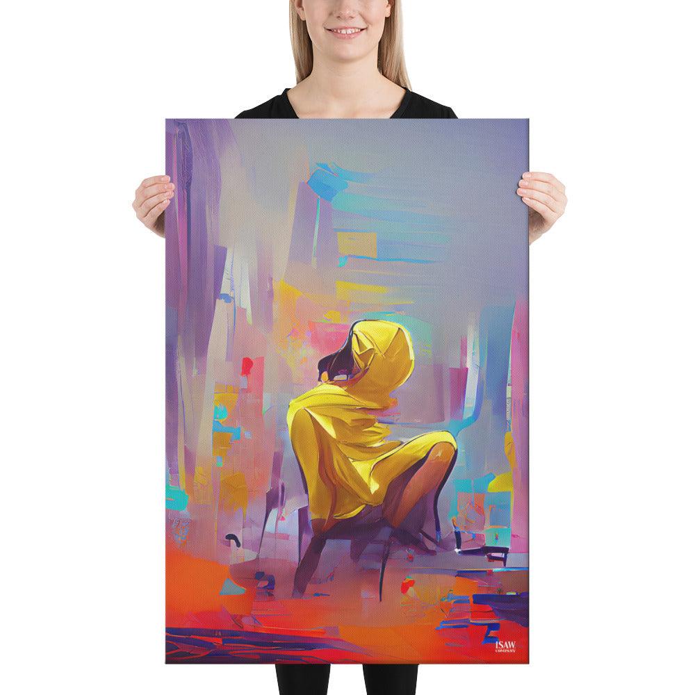 Even Super Heroes Have Bad Days - Canvas Print - iSAW Company