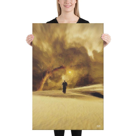 Eye Of The Sand Storm - Canvas Print - iSAW Company