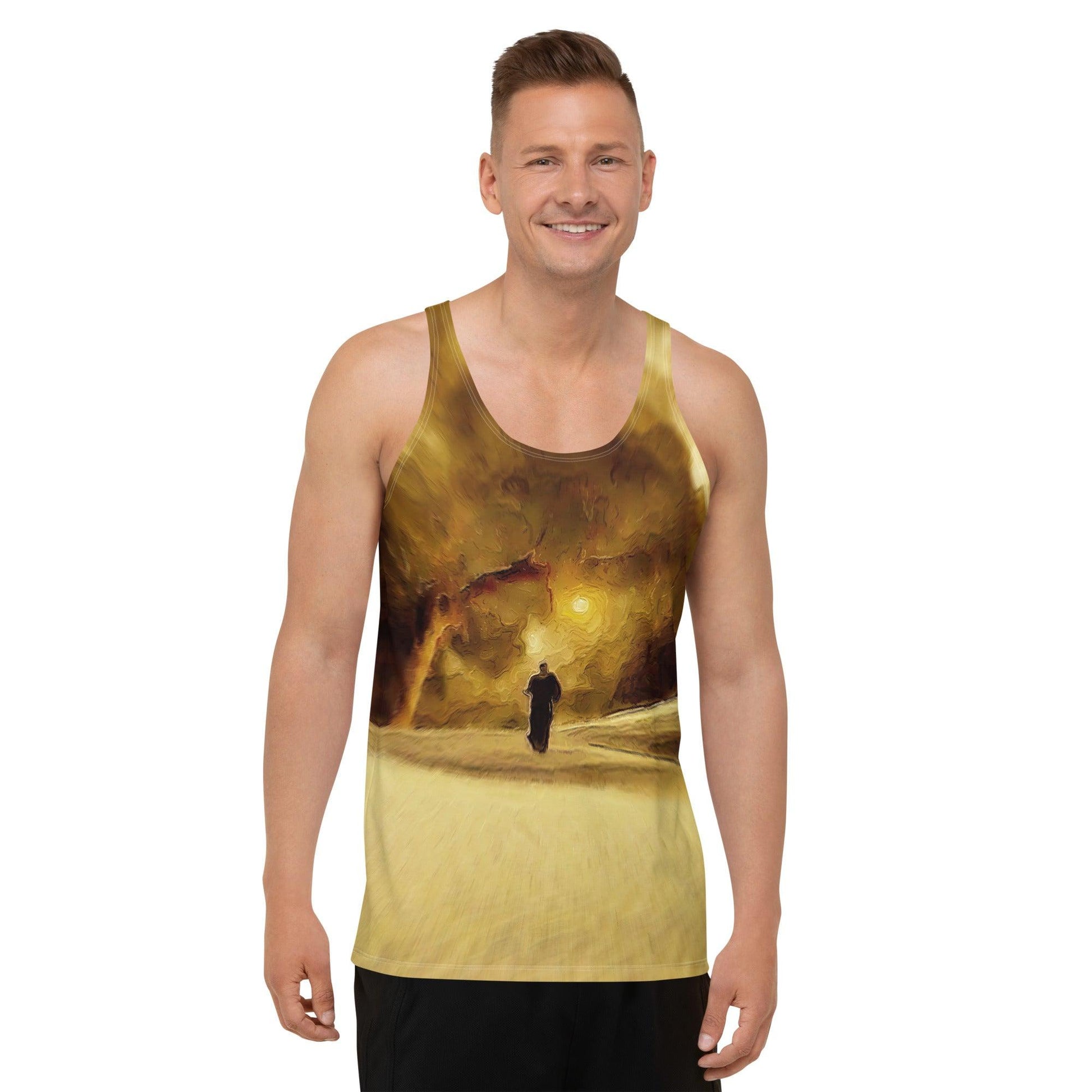 Eye Of The Sand Storm - Mens Tank Top - iSAW Company