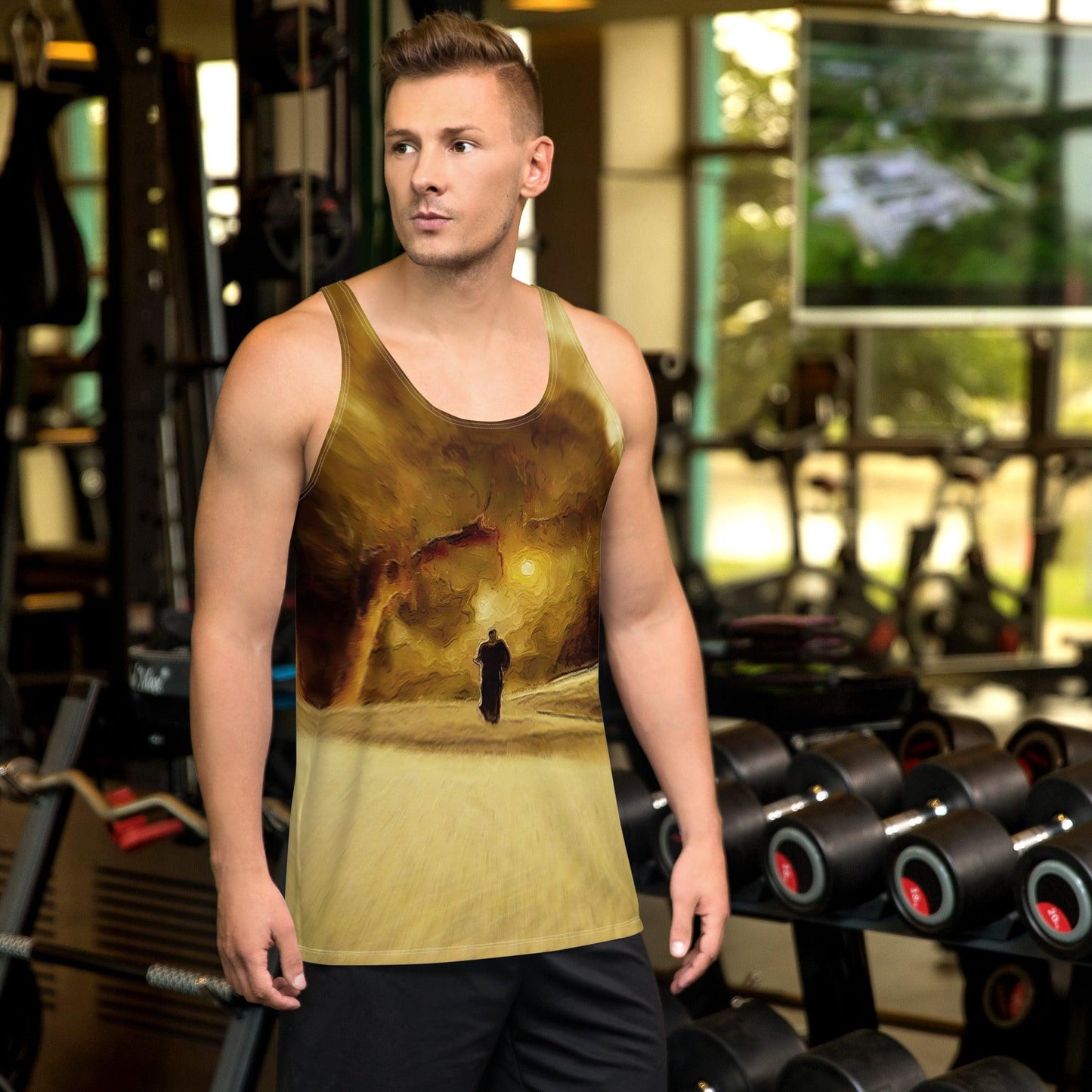 Eye Of The Sand Storm - Mens Tank Top - iSAW Company