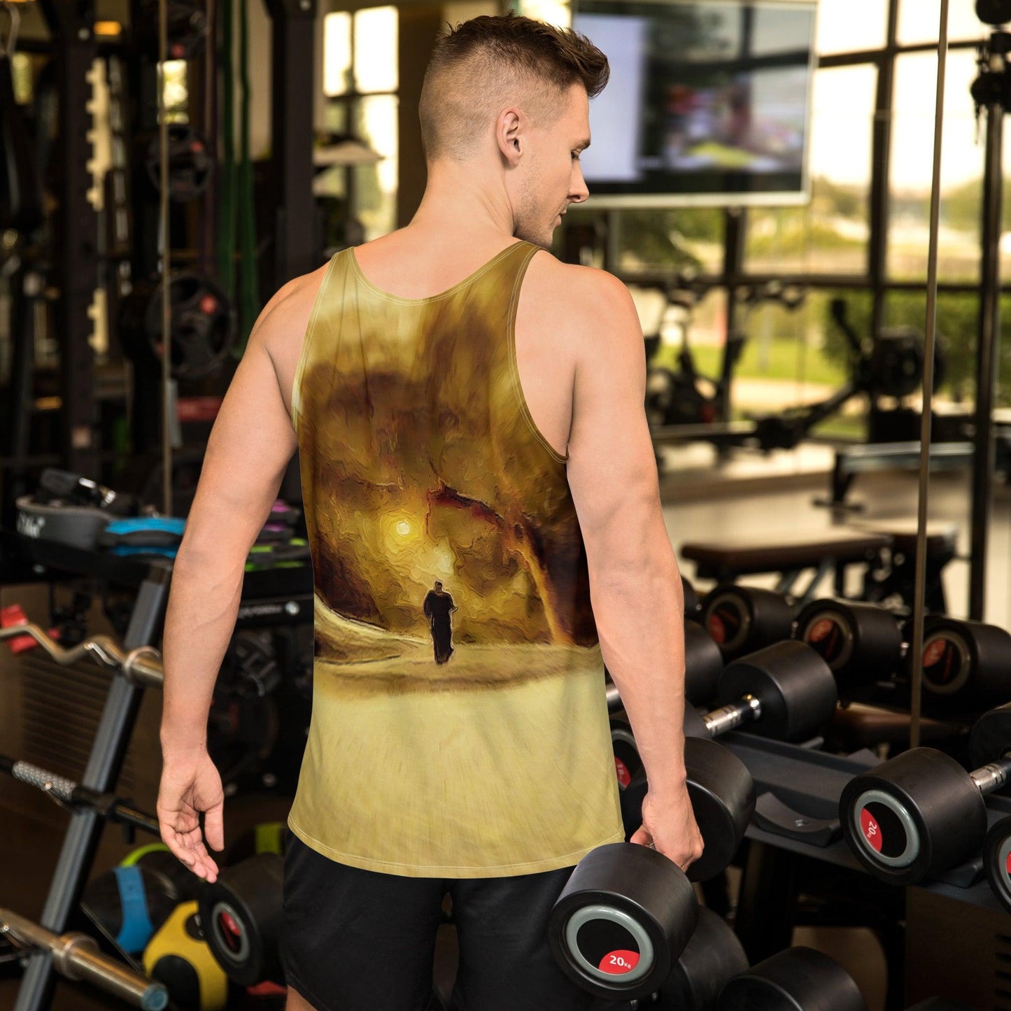 Eye Of The Sand Storm - Mens Tank Top - iSAW Company