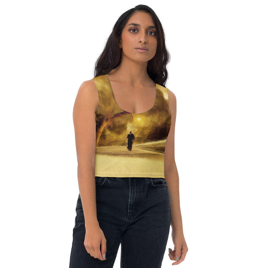 Eye Of The Sand Storm - Womens Crop Top - iSAW Company