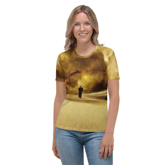 Eye Of The Sand Storm - Womens T-Shirt - iSAW Company