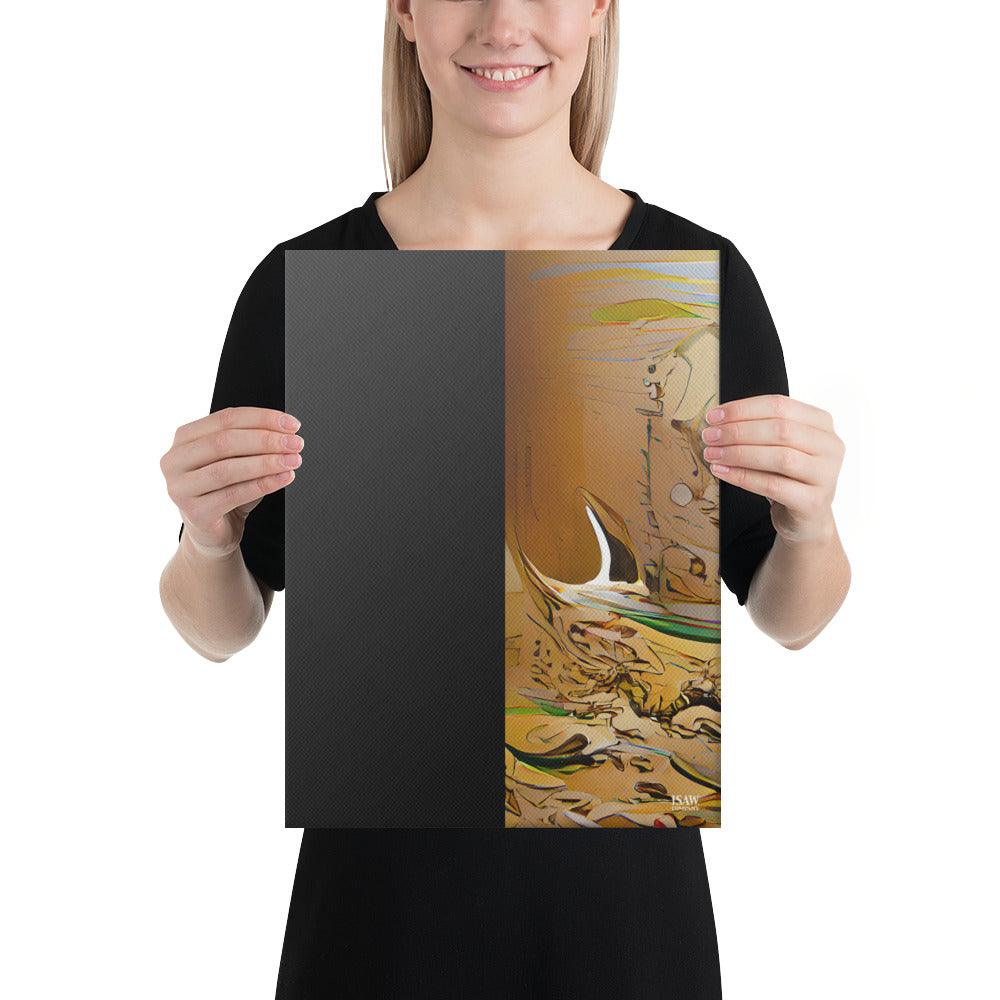 Half Black Half Gāolàng - Canvas Print - iSAW Company