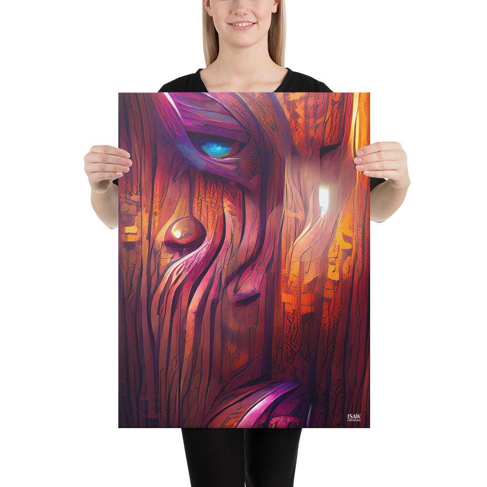 Hardwood - Canvas Print - iSAW Company