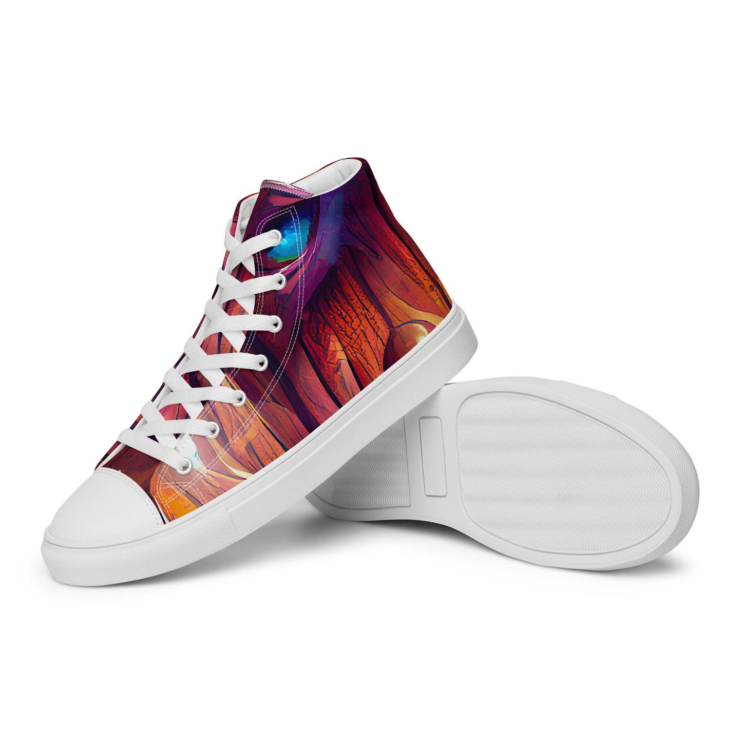 Hardwood - Mens High-Top Canvas Shoes - iSAW Company