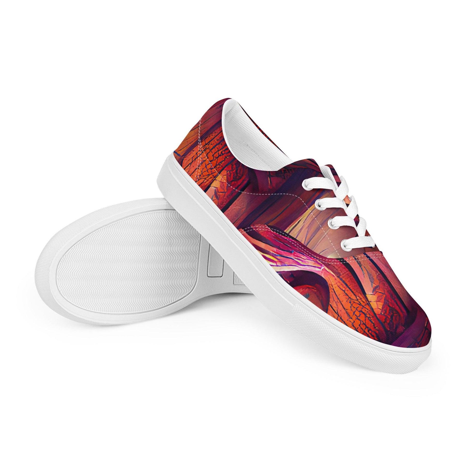 Hardwood - Womens Lace-Up Canvas Shoes - iSAW Company