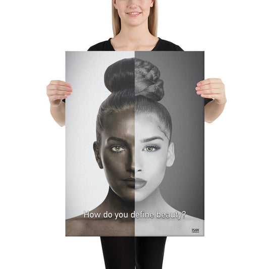 How Do You Define Beauty - Canvas Print - iSAW Company