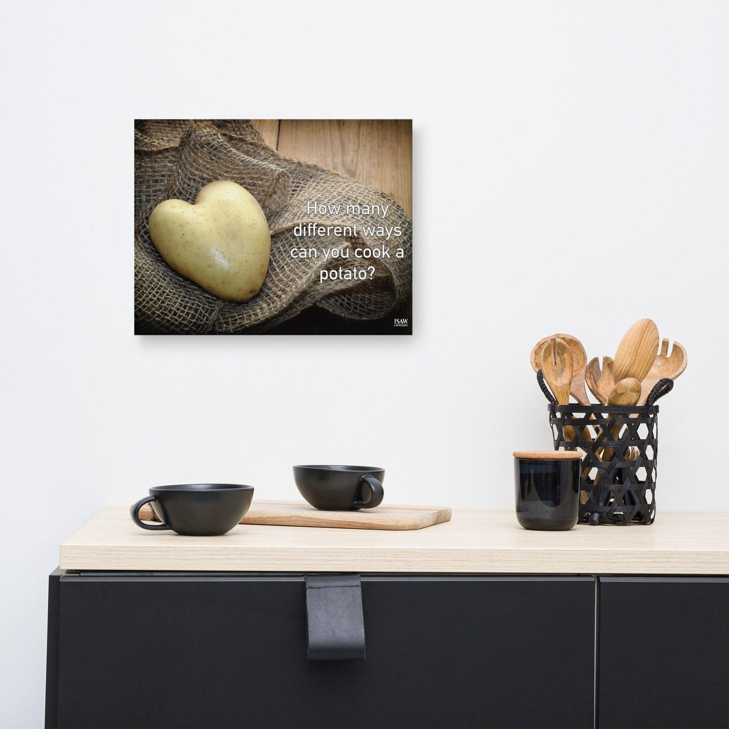 How Many Different Ways Can You Cook A Potato - Canvas Print - iSAW Company