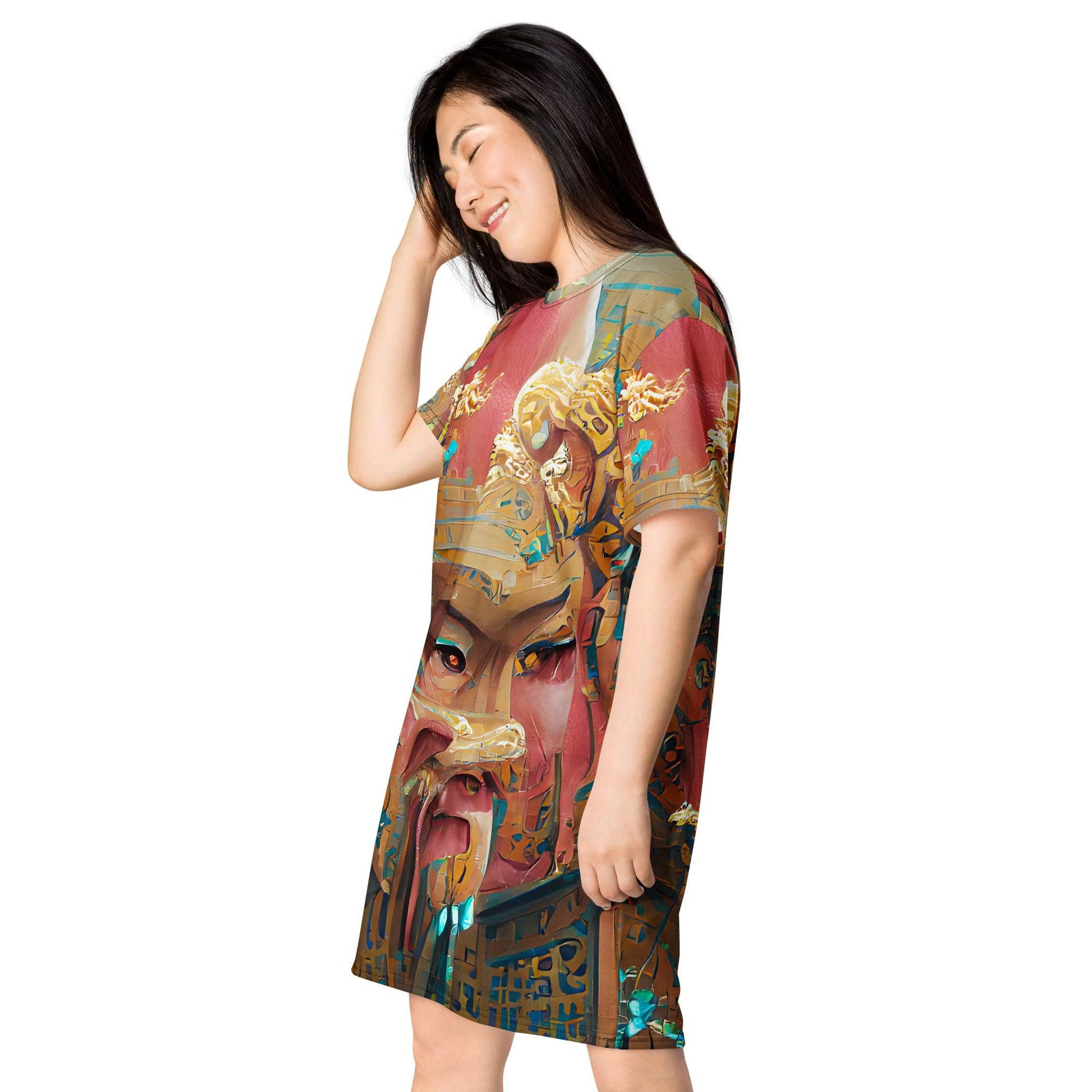 Huángdì - Womens T-Shirt Dress - iSAW Company