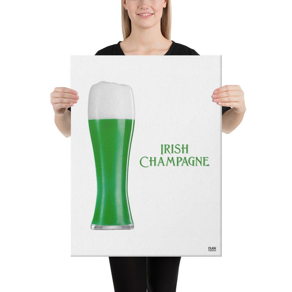 Irish Champagne - Canvas Print - iSAW Company