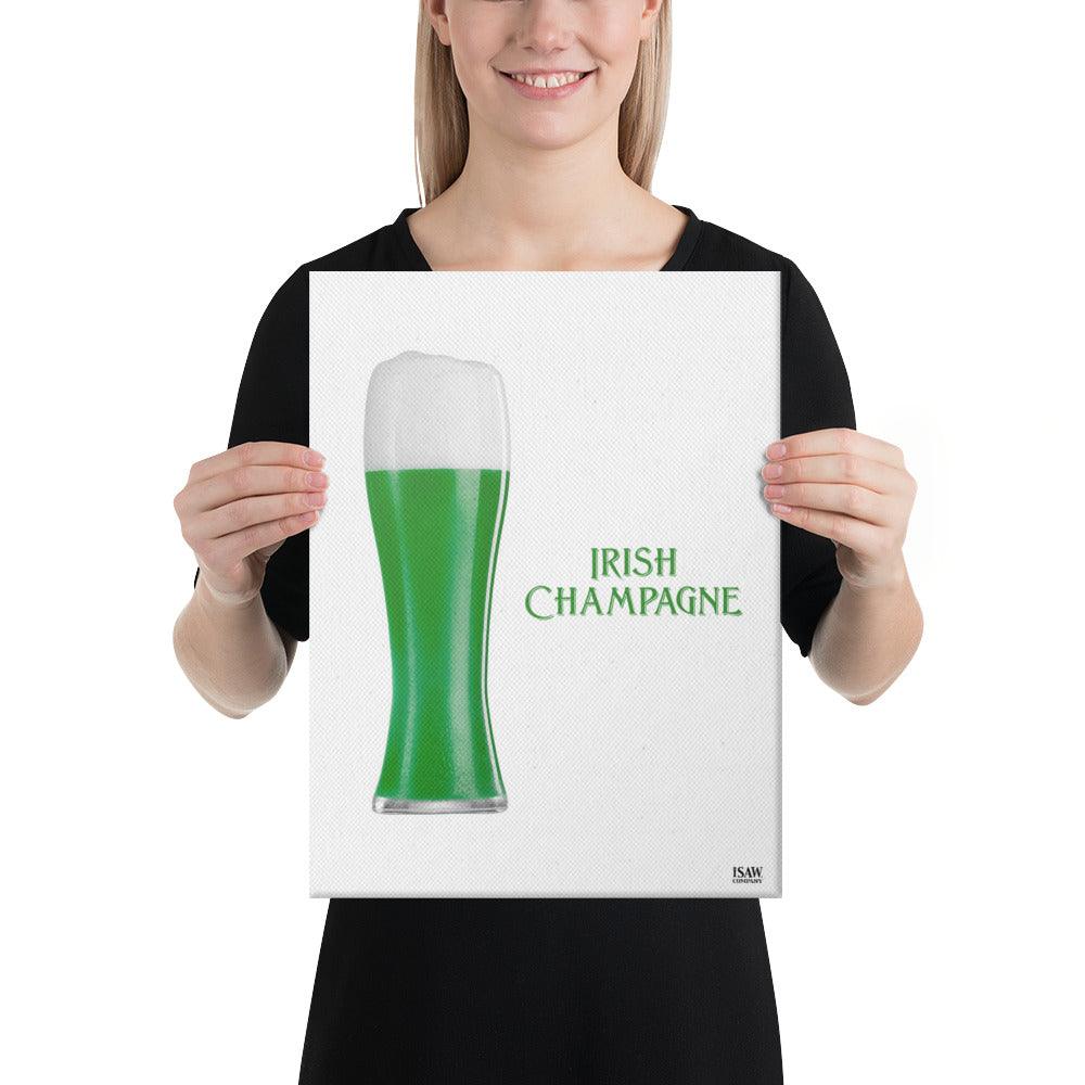 Irish Champagne - Canvas Print - iSAW Company