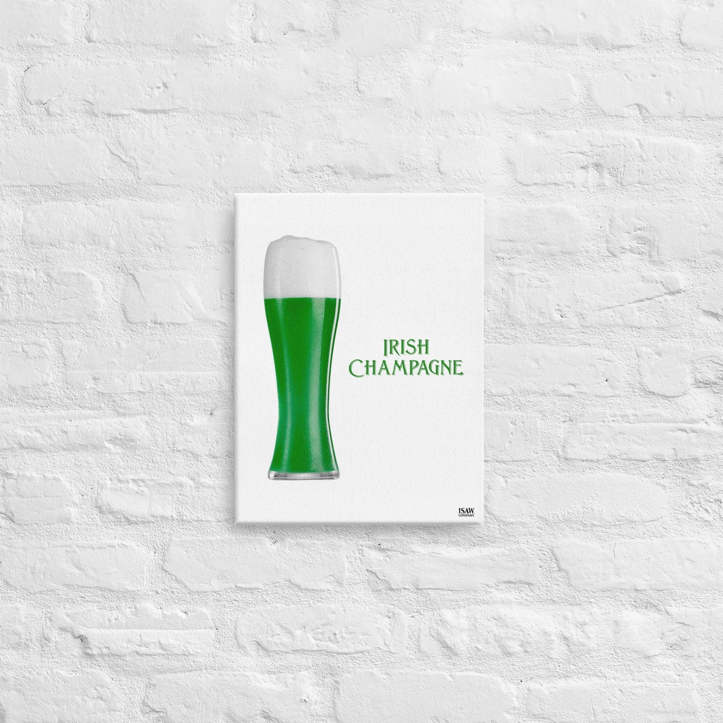 Irish Champagne - Canvas Print - iSAW Company