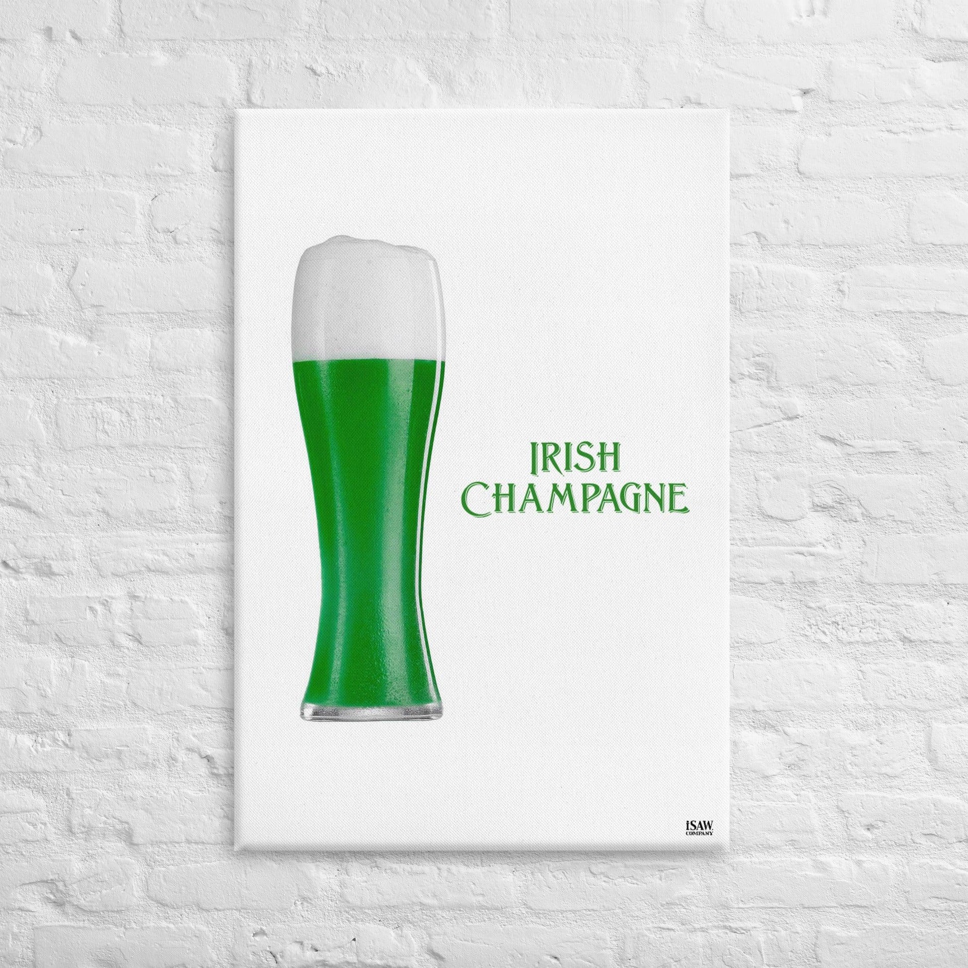 Irish Champagne - Canvas Print - iSAW Company