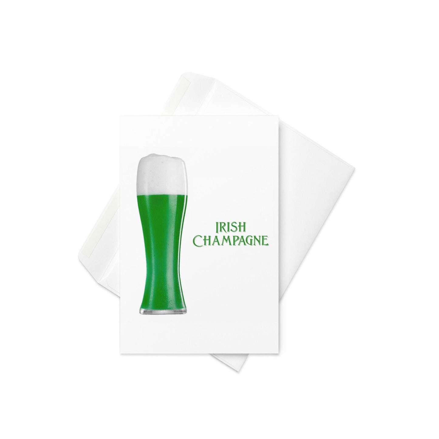 Irish Champagne - Note Card - iSAW Company